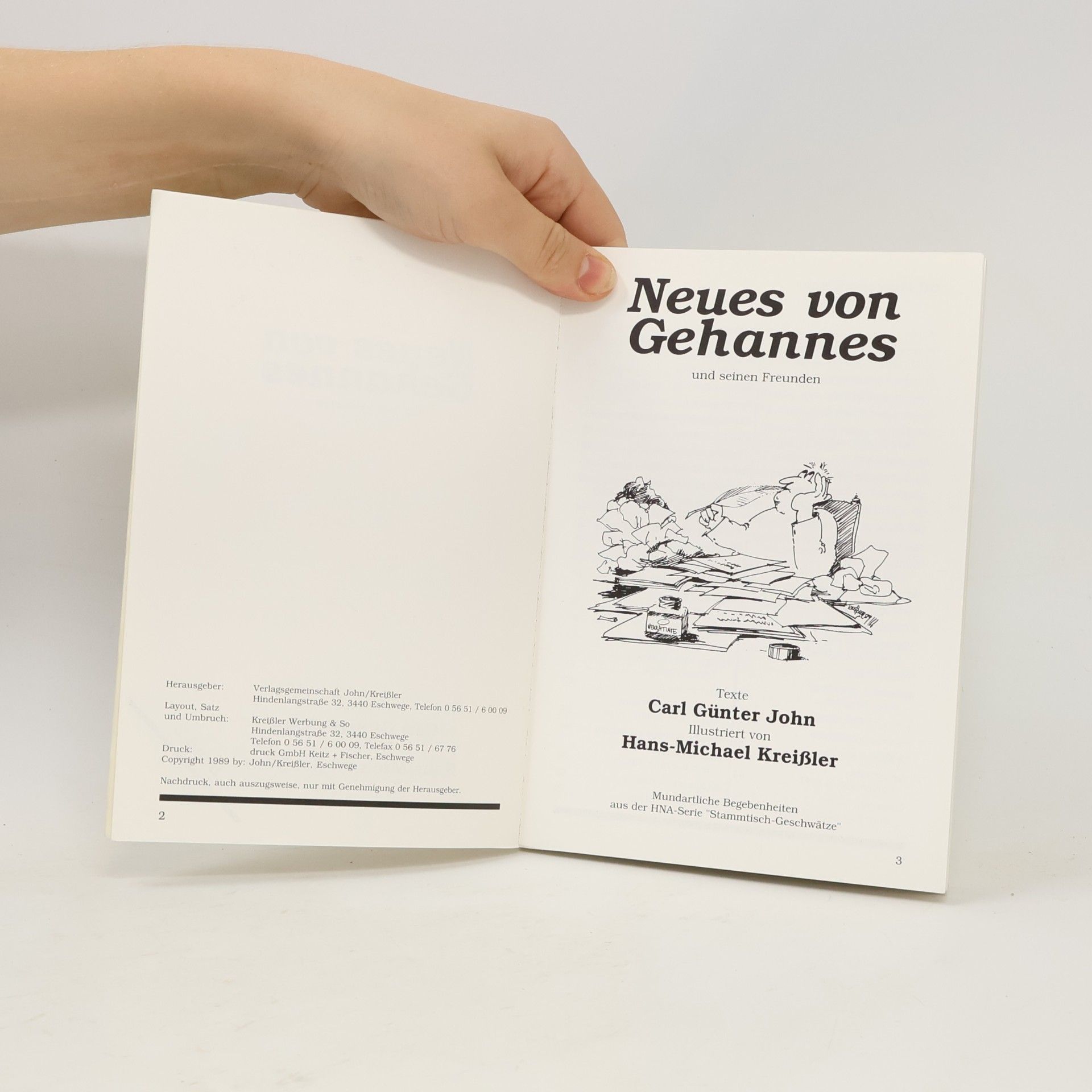 Carl Günter John Neues von Gehannes und seinen Freunden. Band 2