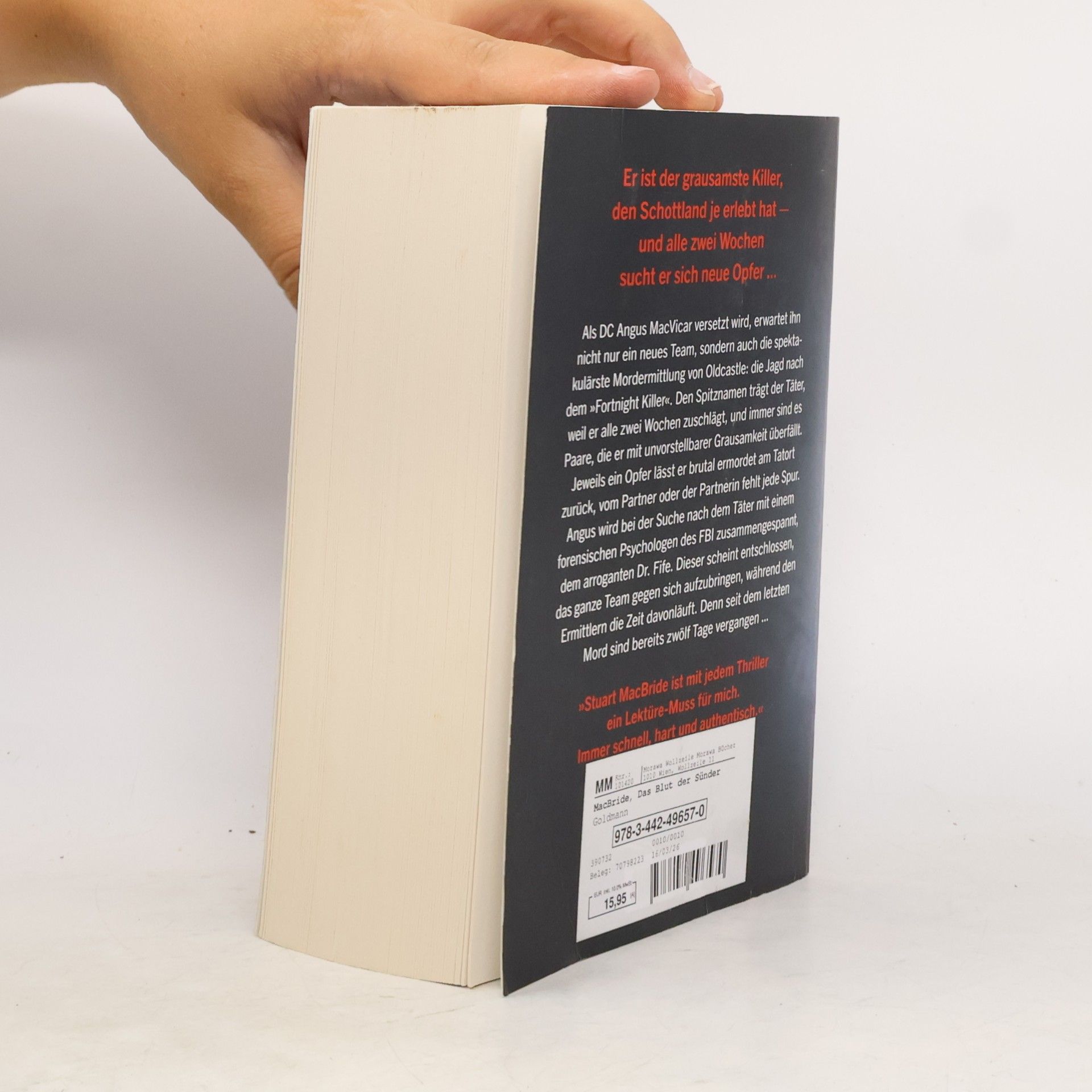 Stuart Macbride Das Blut der Sünder