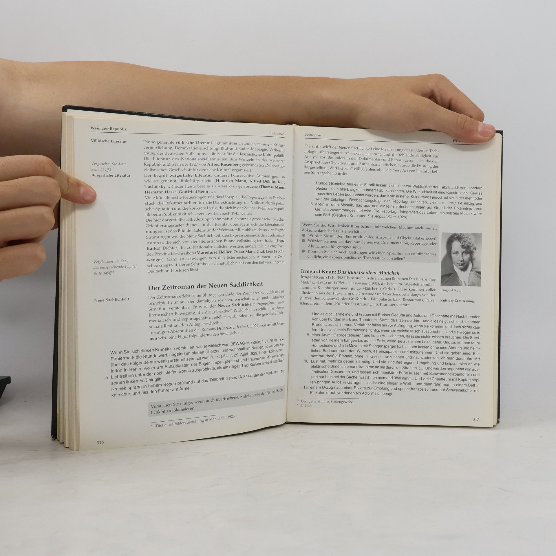Gerald Rainer Stichwort Literatur : Geschichte der deutschsprachigen Literatur