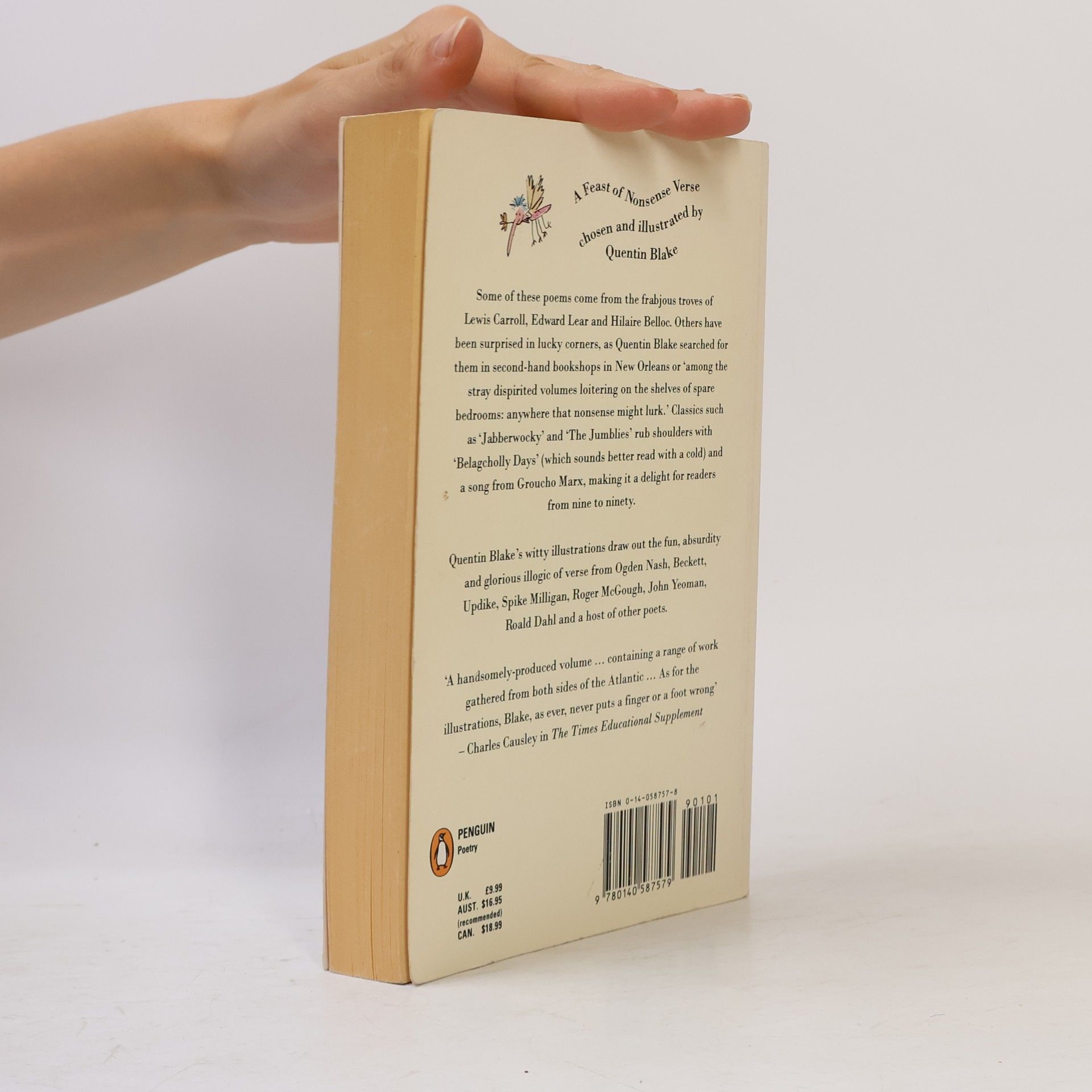 Quentin Blake The Penguin Book of Nonsense Verse