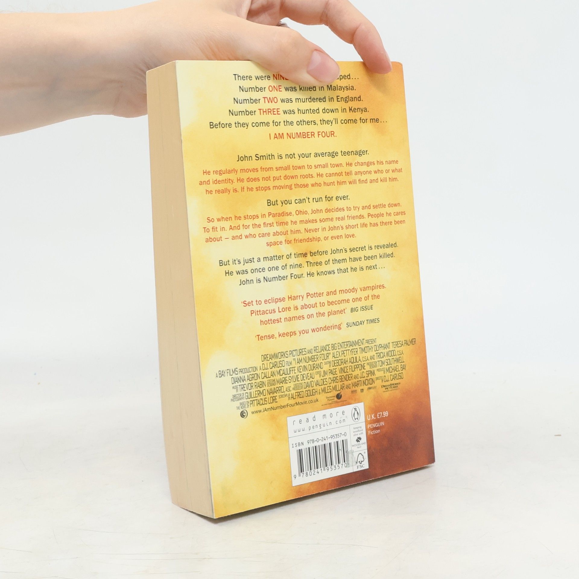 Pittacus Lore I am Number Four