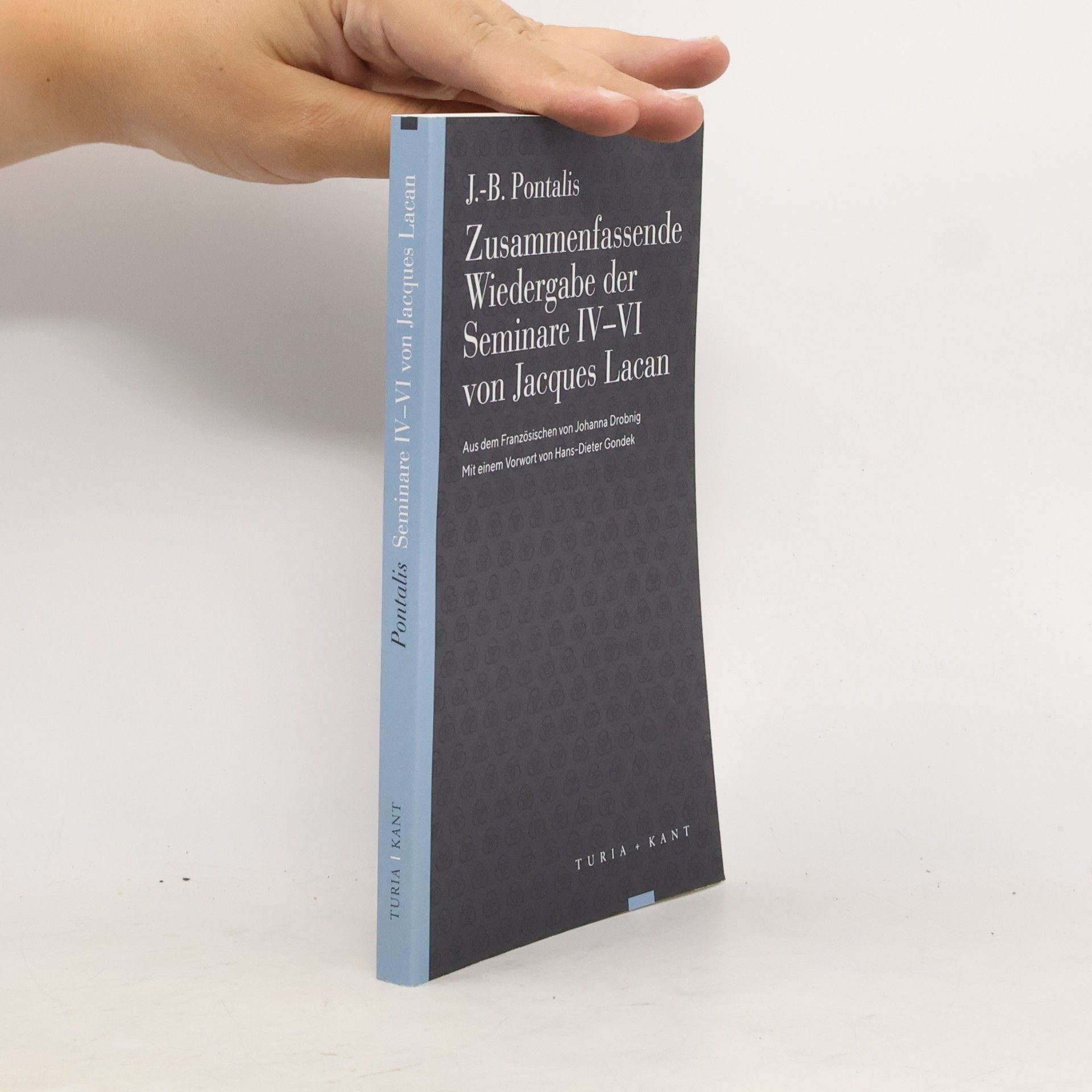 Zusammenfassende Wiedergabe der Seminare IV-VI von Jacques Lacan: Vorwort von Hans-Dieter Gondek (Turia Reprint)