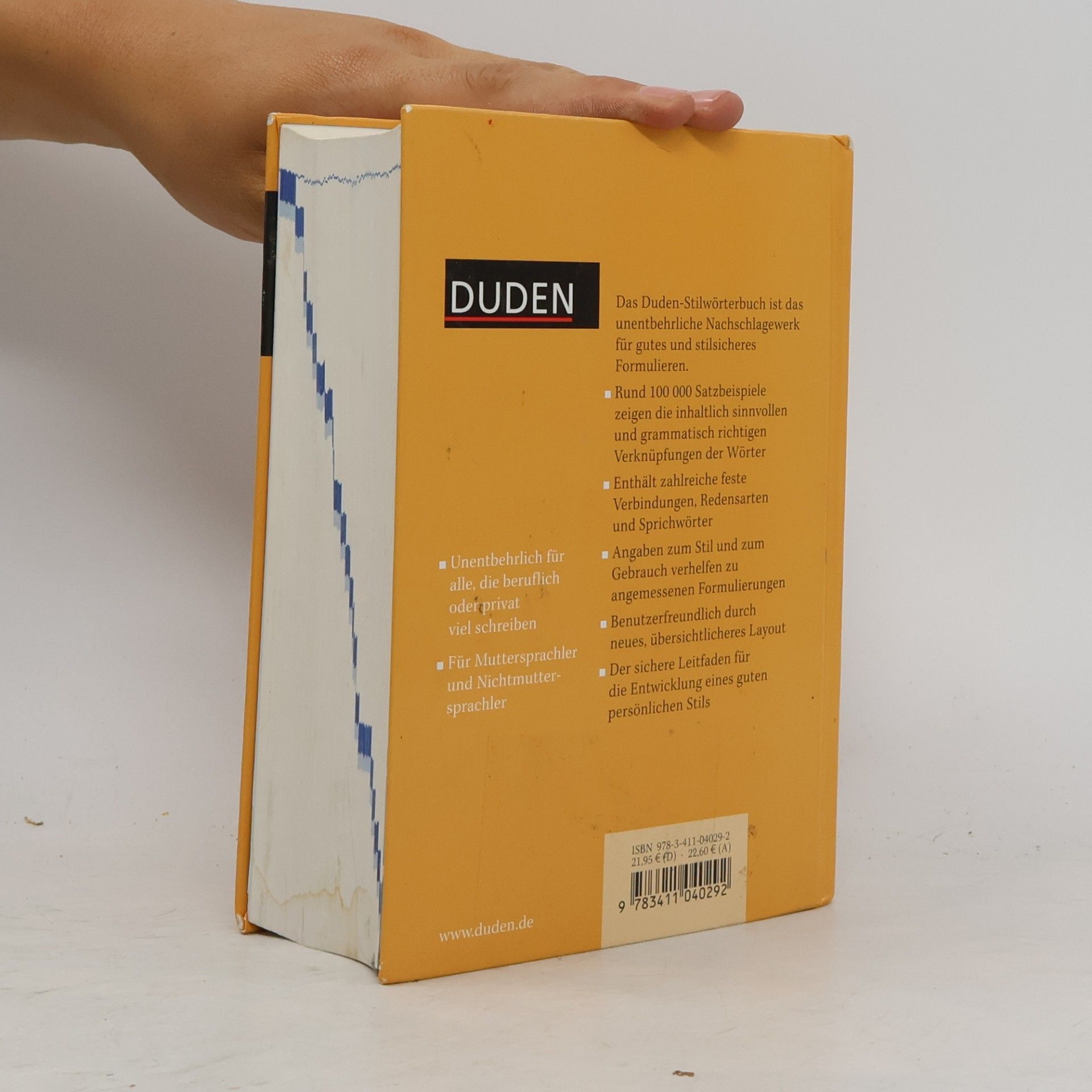 Autores varios Das Stilworterbuch. Band 2