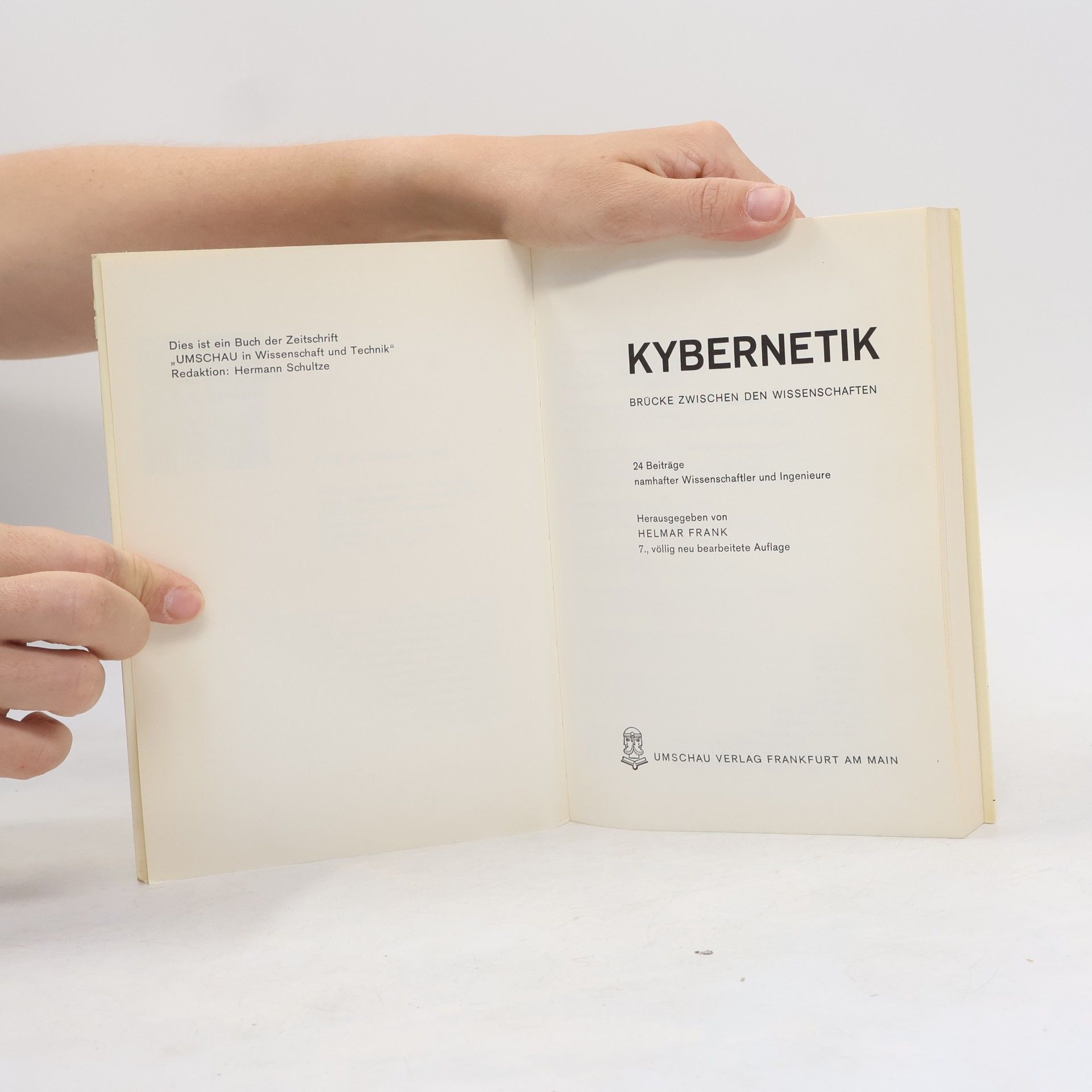 Autorenkollektiv Kybernetik Umschau
