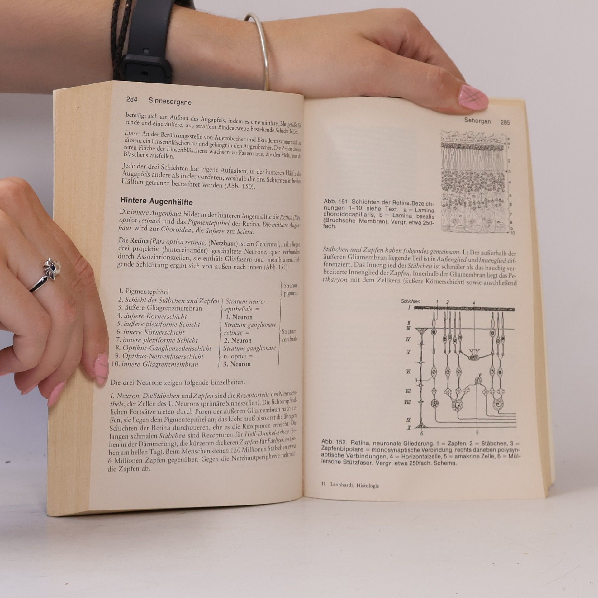 Helmut Leonhardt Histologie, Zytologie und Mikroanatomie des Menschen