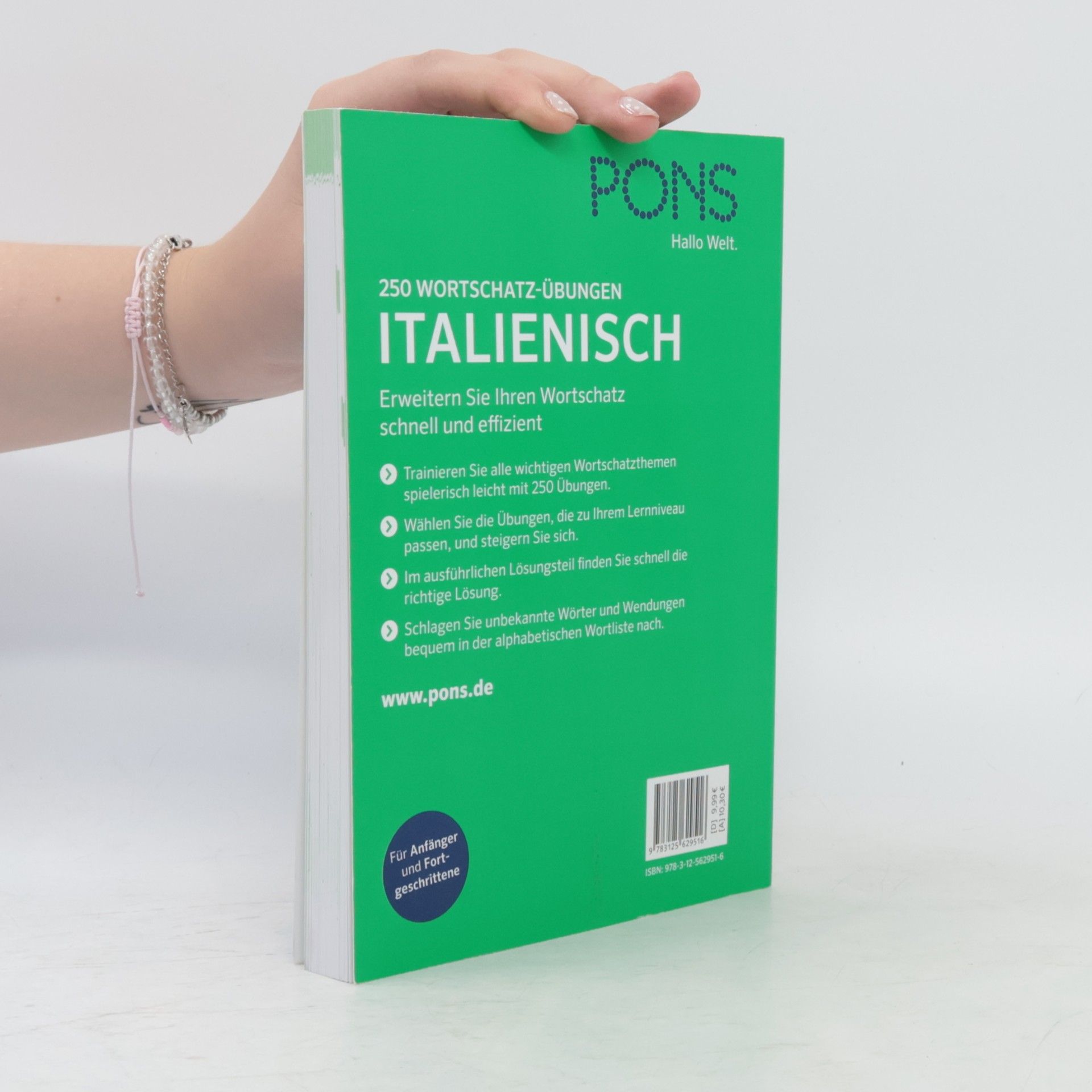 Anna Ballarin Denti PONS 250 Wortschatz-Übungen Italienisch