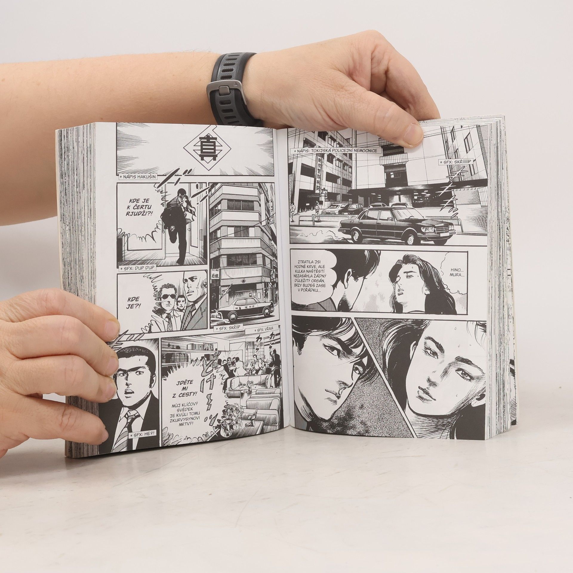 Kazuo Koike Crying Freeman. Plačící drak. 1. díl