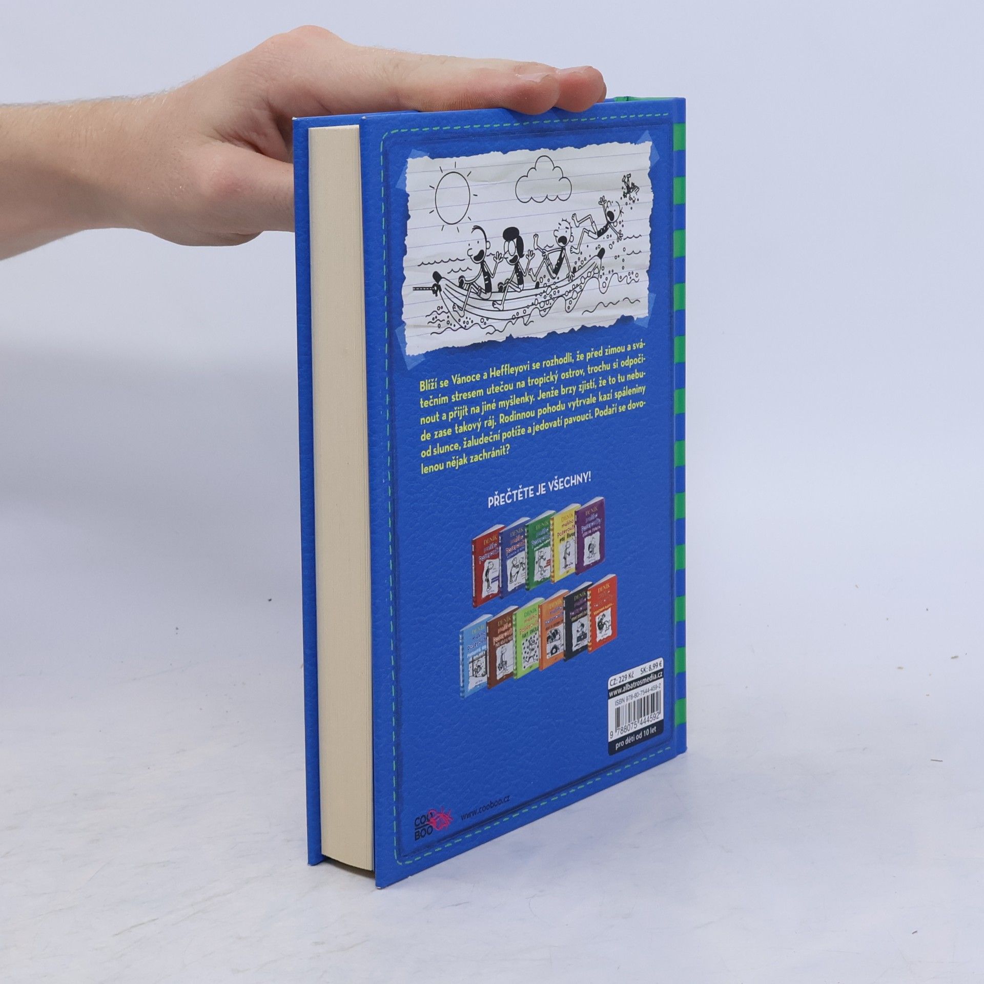 Jeff Kinney Deník malého poseroutky 12. Výprava za teplem