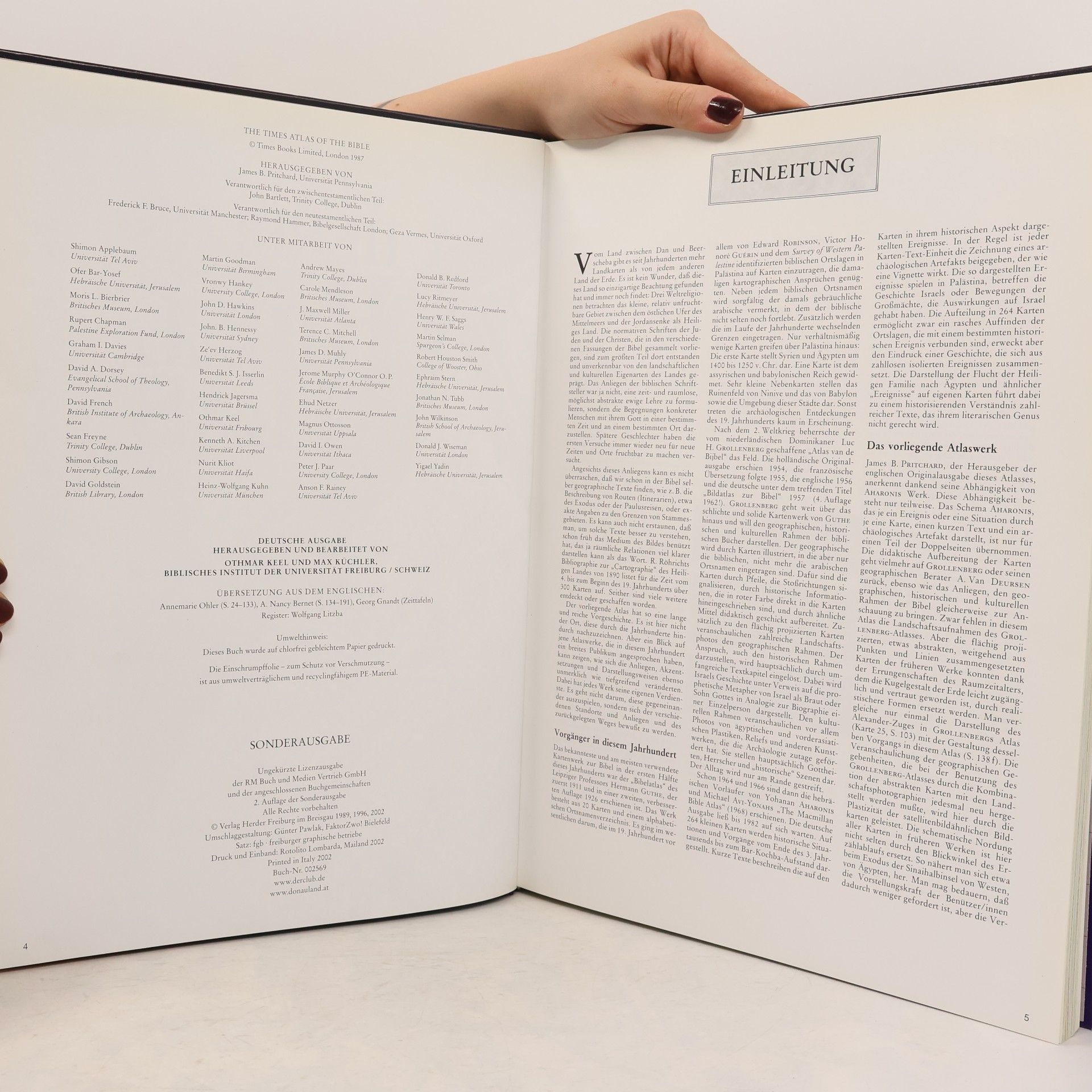Othmar Keel Herders grosser Bibelatlas