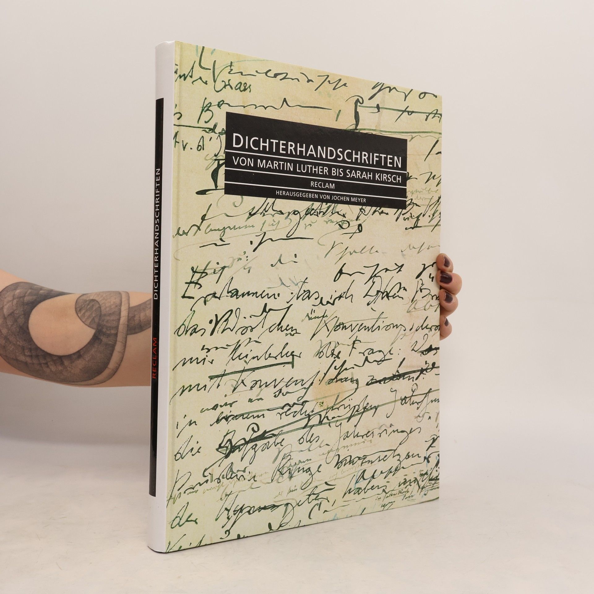 Jochen Meyer Dichterhandschriften