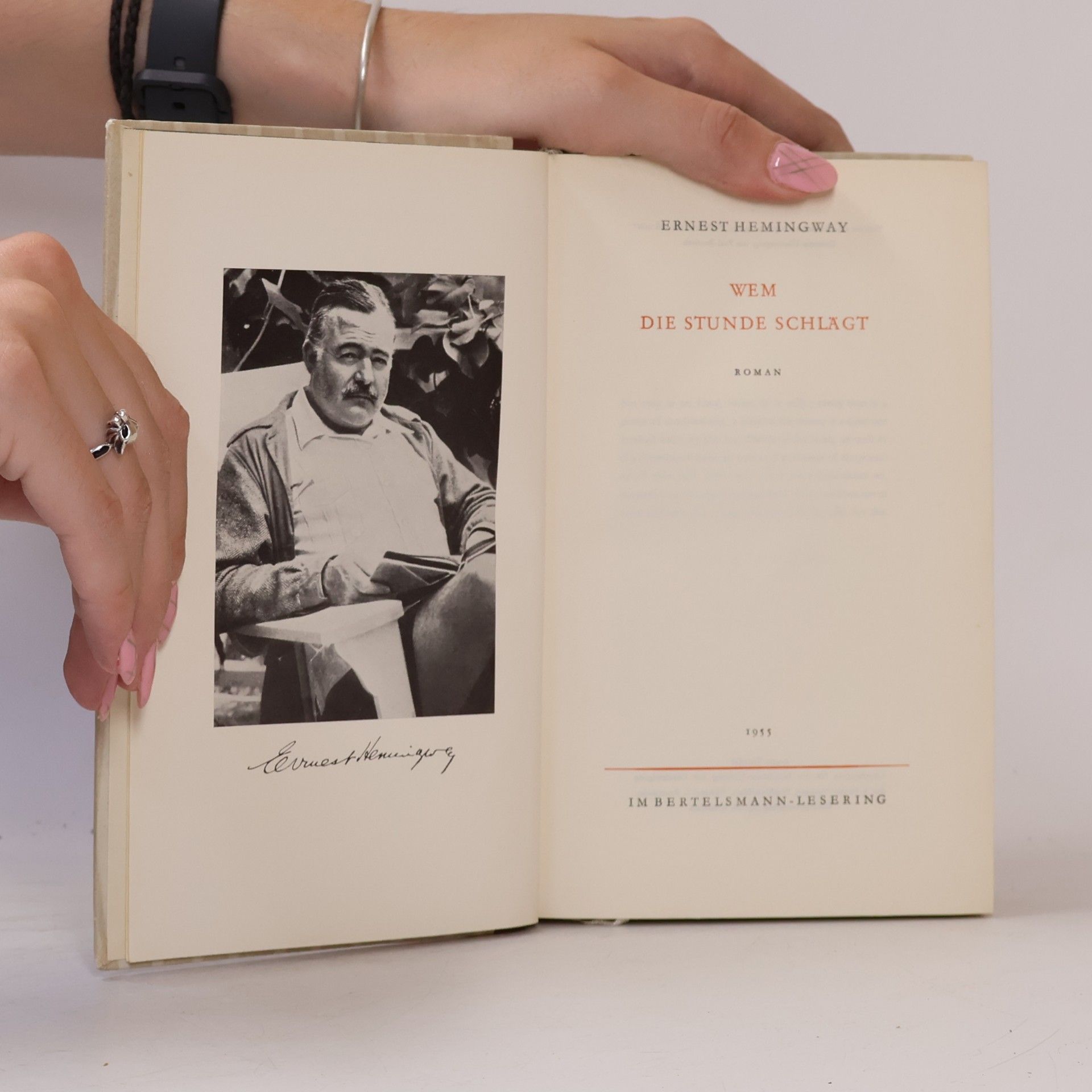 Ernest Hemingway Wem die Stunde Schlägt