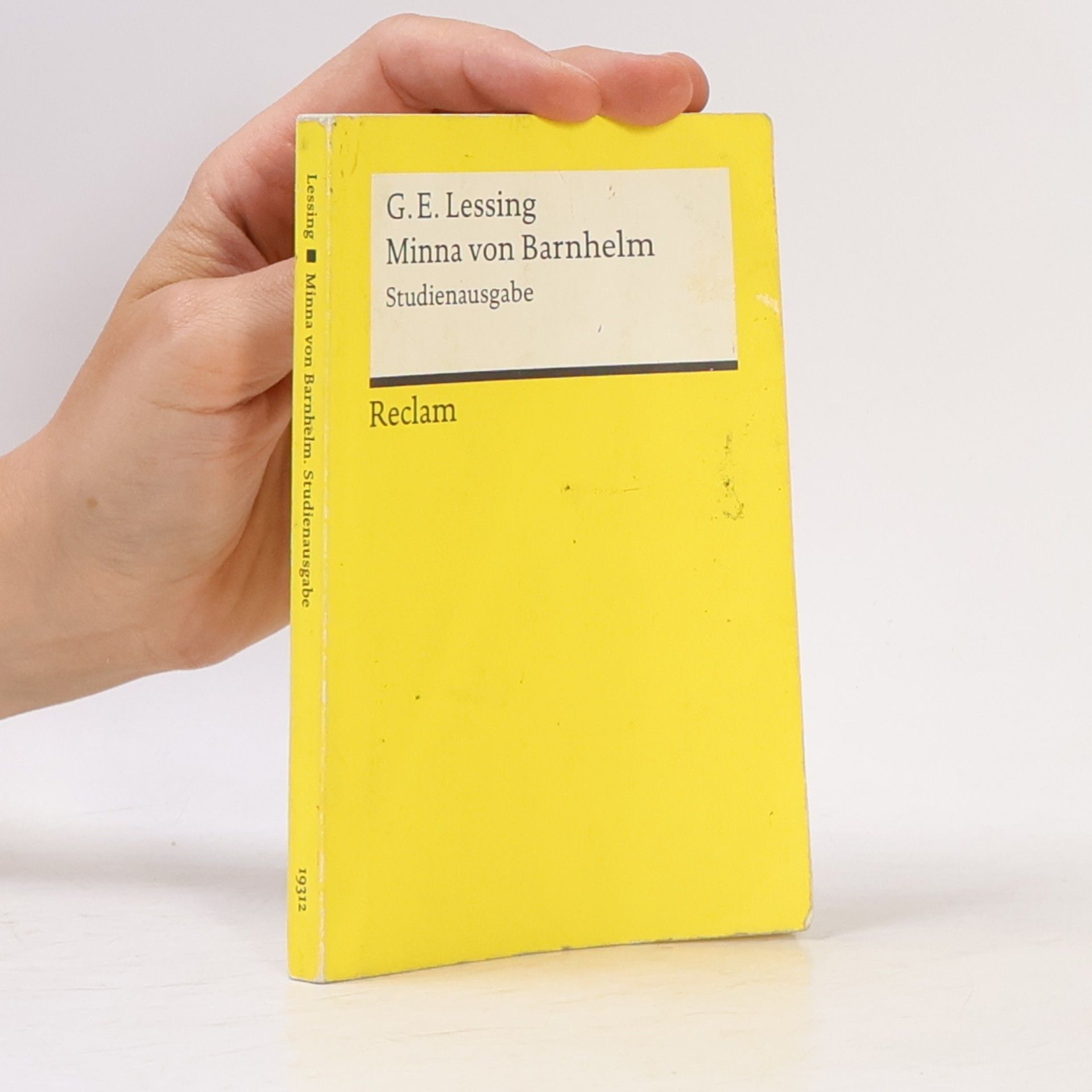 Gotthold Ephraim Lessing Minna von Barnhelm, oder das Soldatenglück
