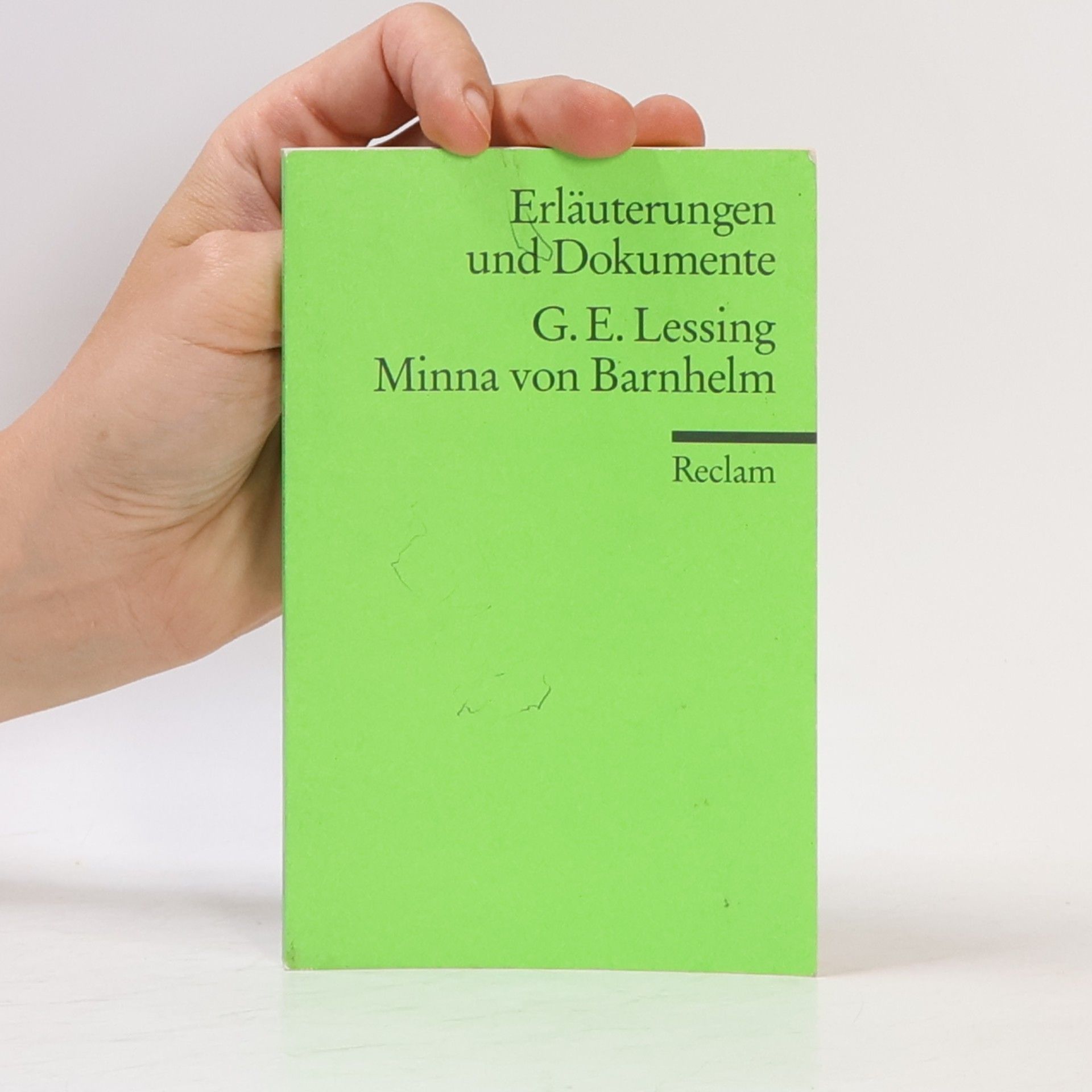 Sibylle Schönborn Gotthold Ephraim Lessing, Minna von Barnhelm