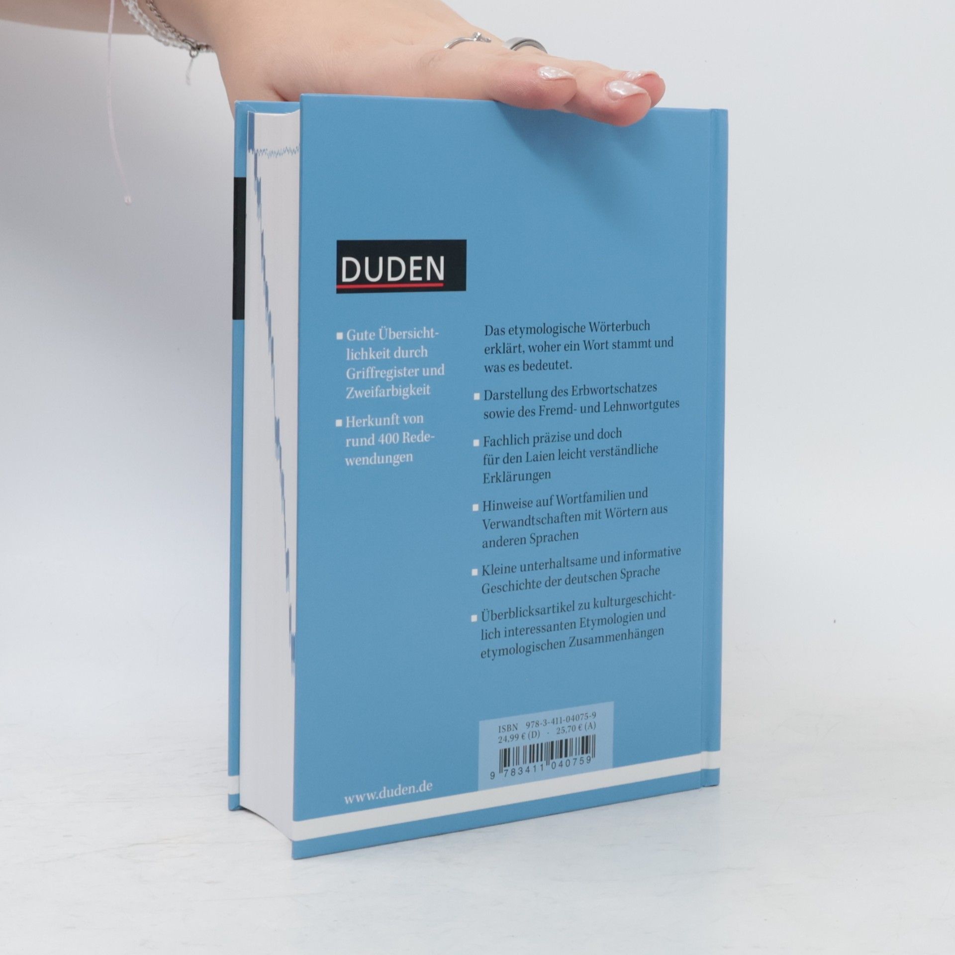 Jörg Riecke Duden, das Herkunftswörterbuch