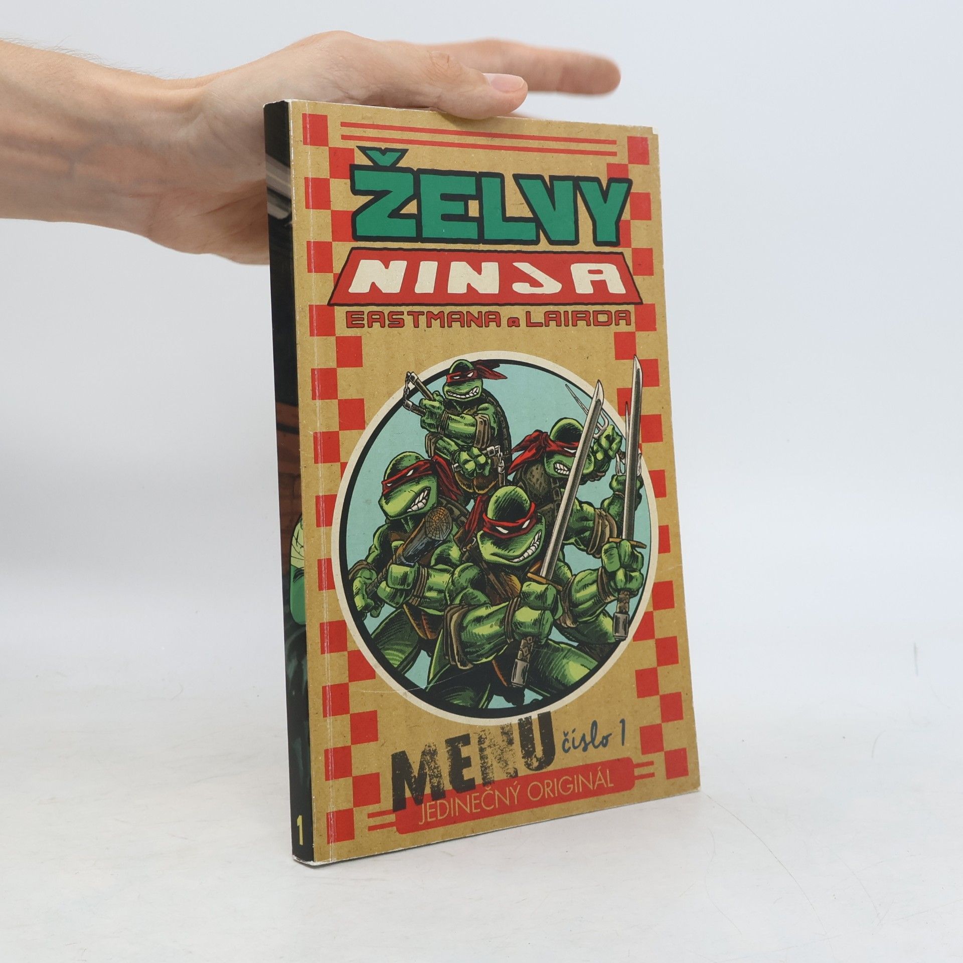 Želvy Ninja. Menu číslo 1