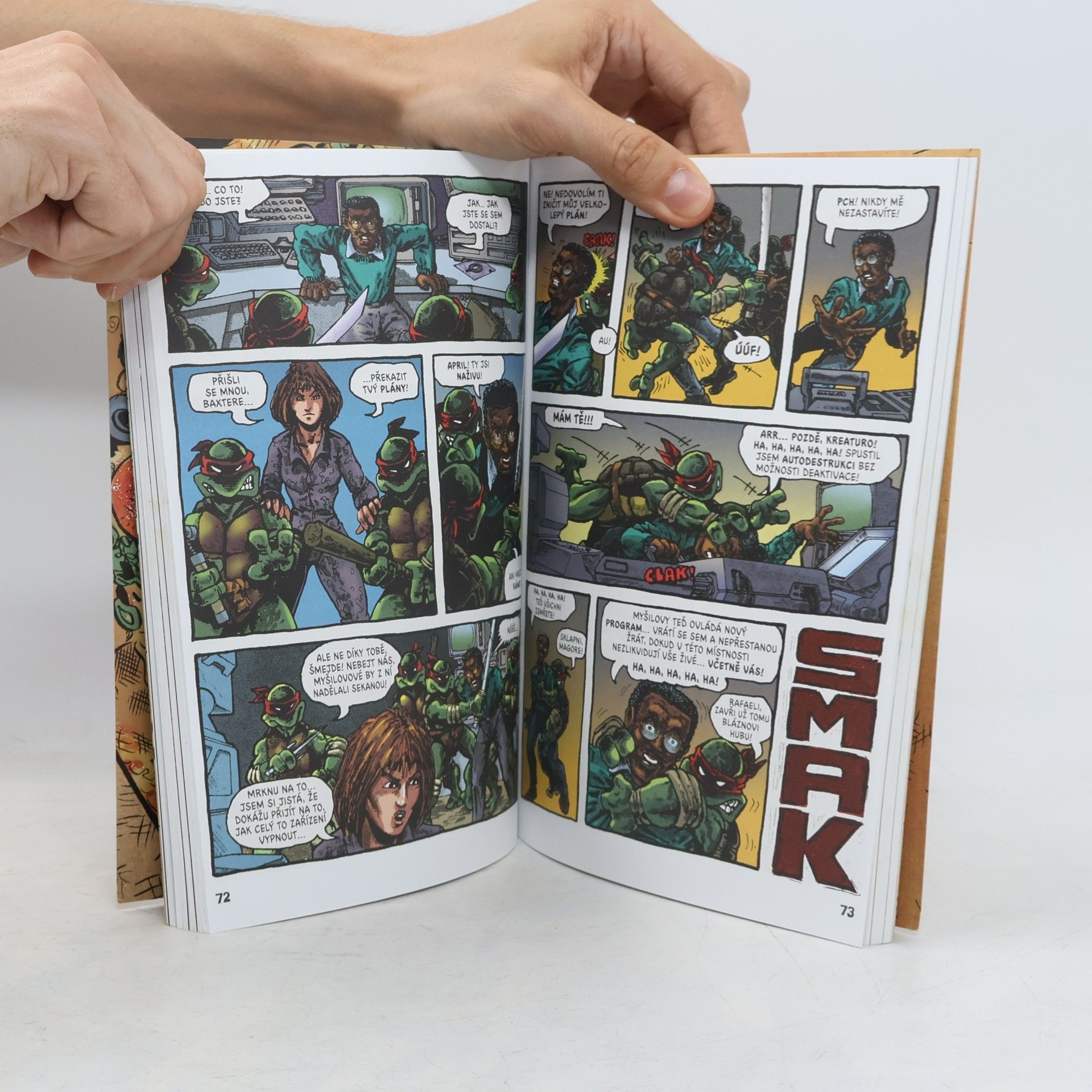 Kevin B. Eastman Želvy Ninja. Menu číslo 1