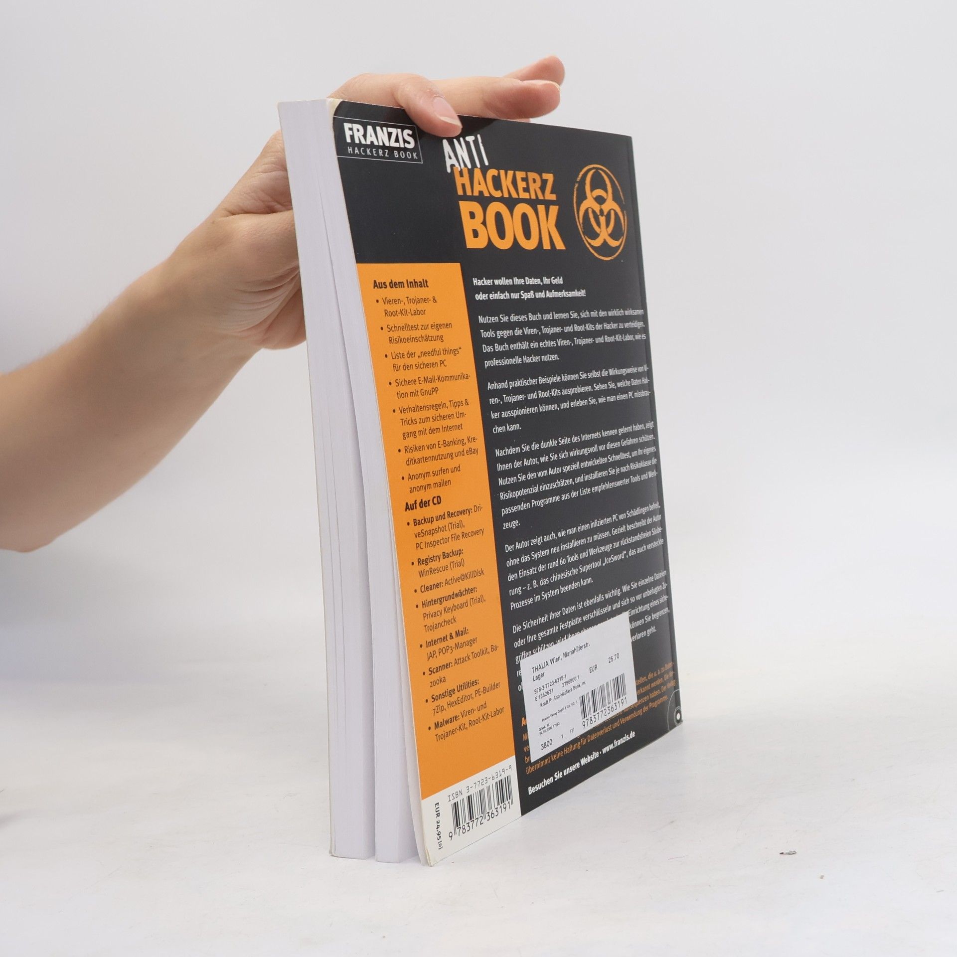 Peter B. Kraft Anti Hackerz book
