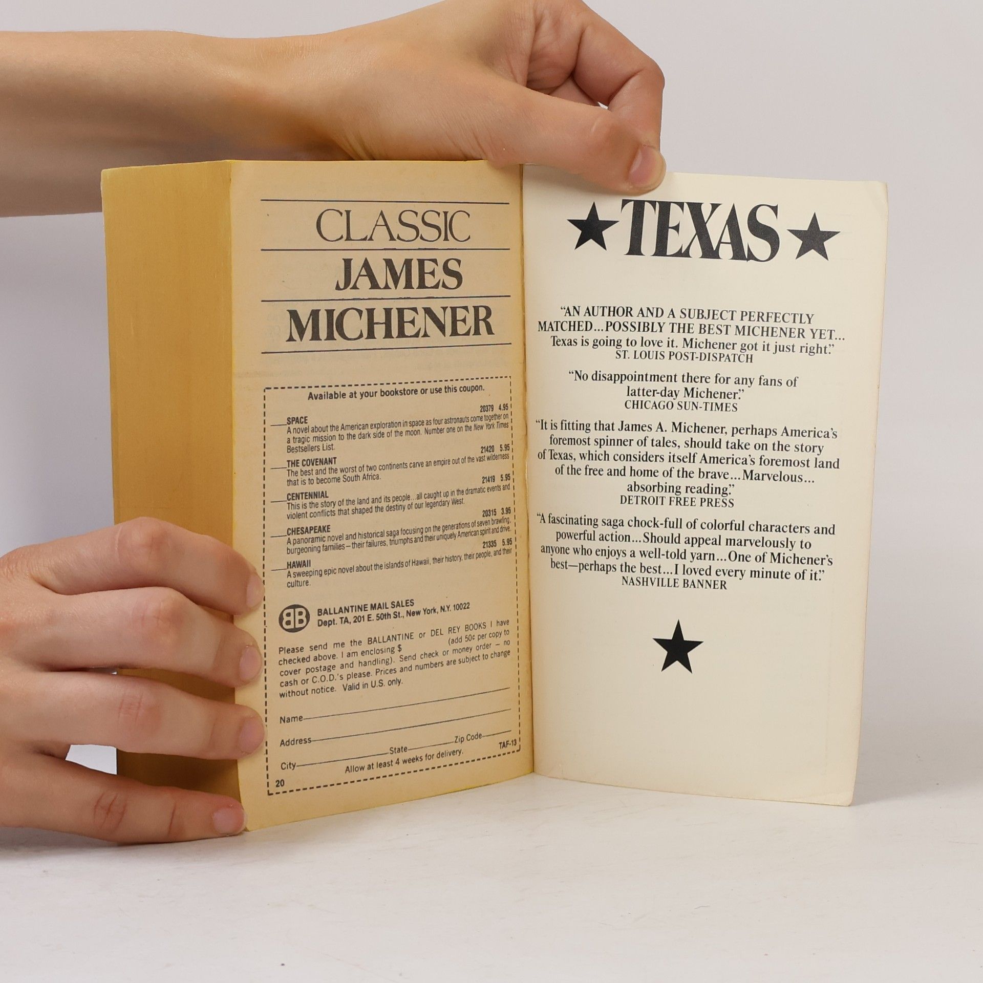 James A. Michener Texas