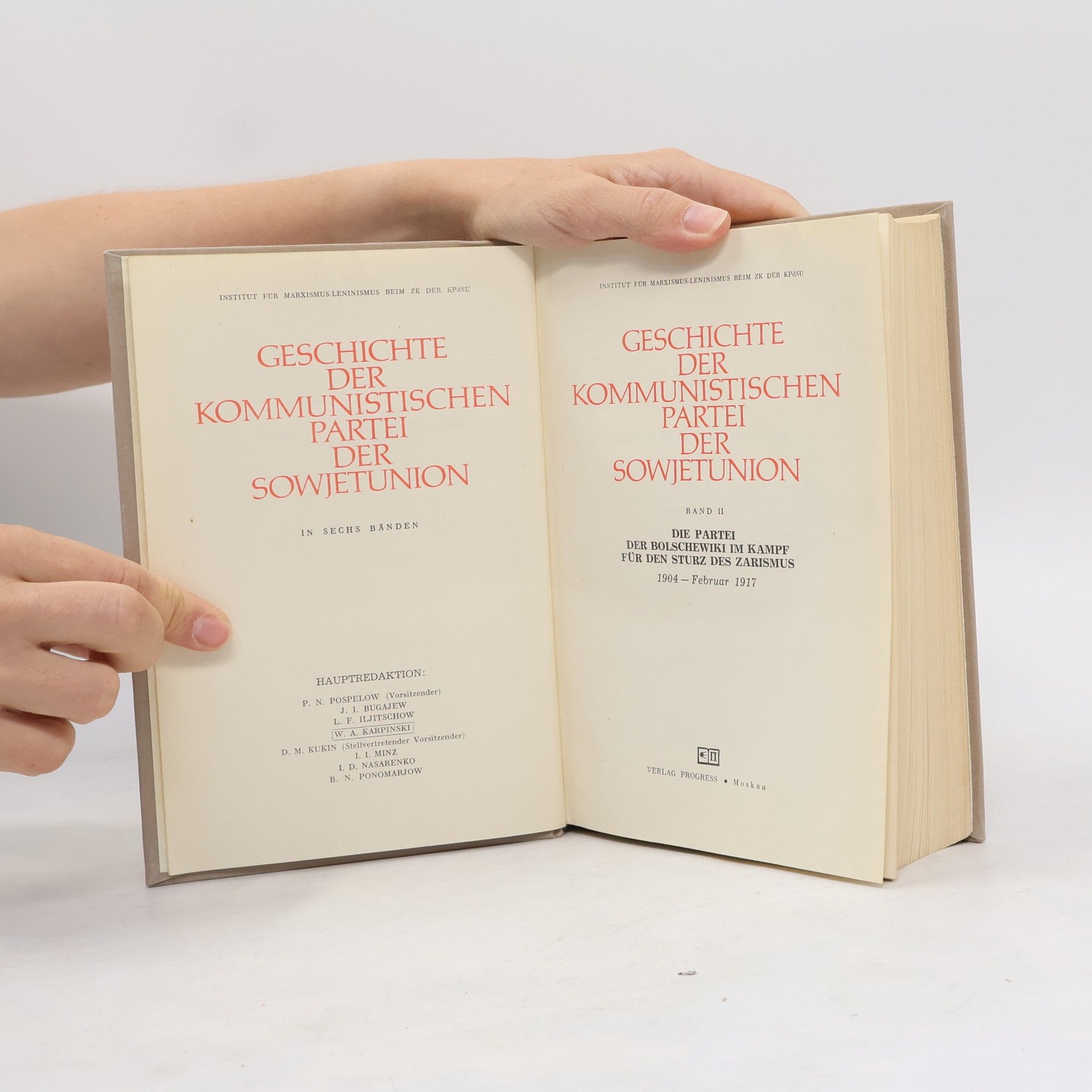 Autorenkollektiv Geschichte der Kommunistischen Partei der Sowjetunion II