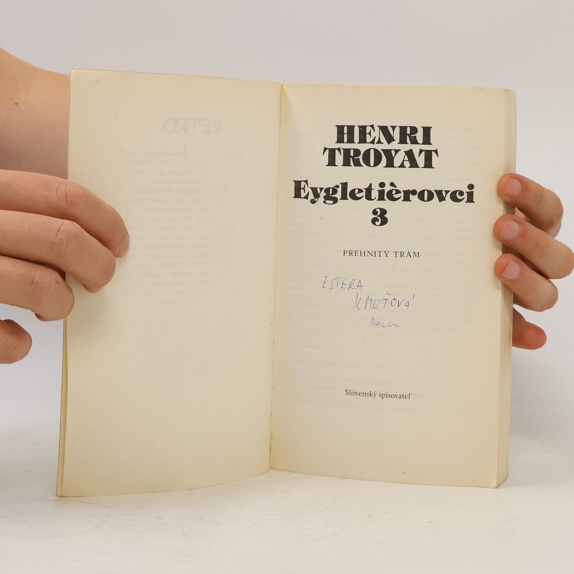 Henri Troyat Eygletièrovci 3