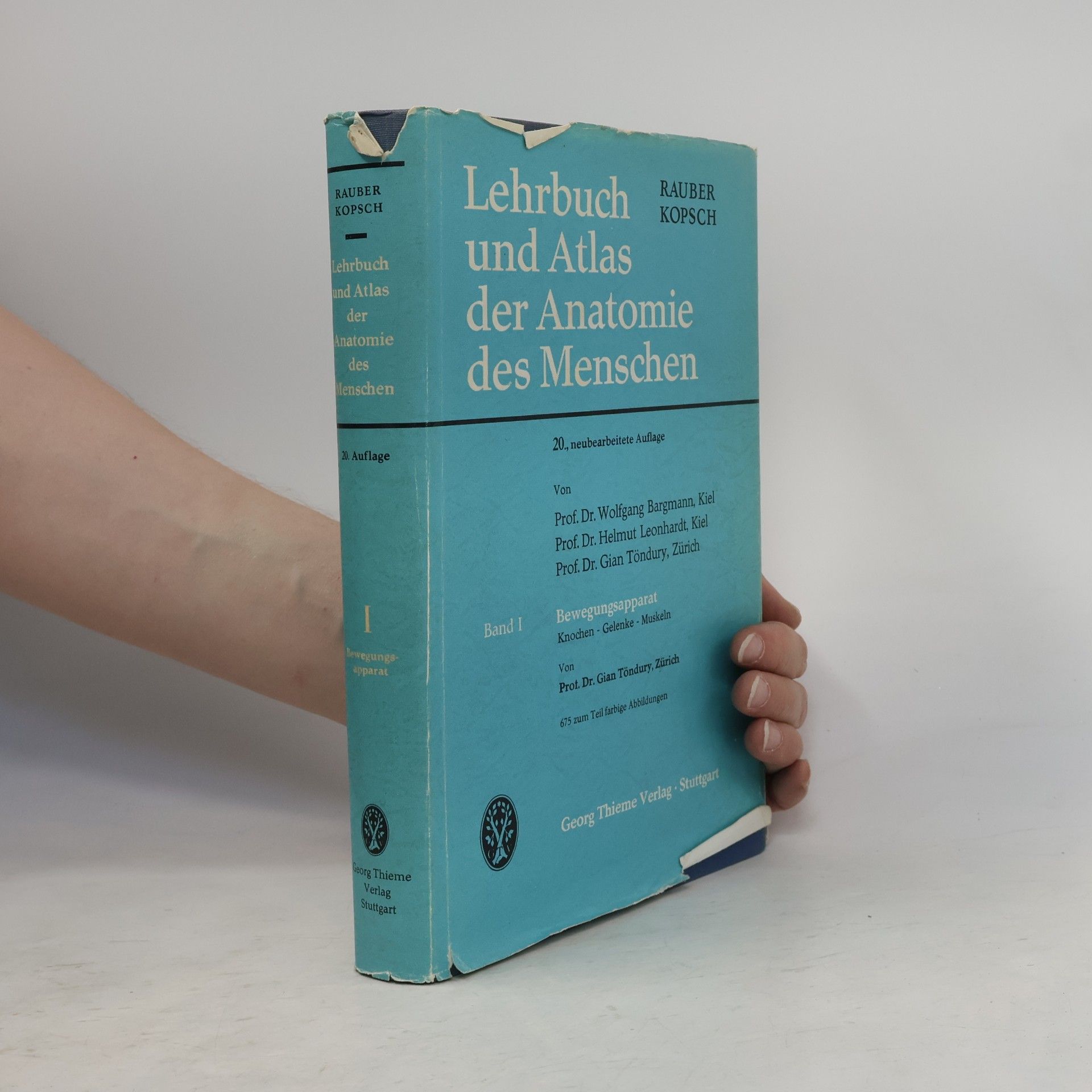 Friedrich Kopsch Lehrbuch und Atlas der Anatomie des Menschen