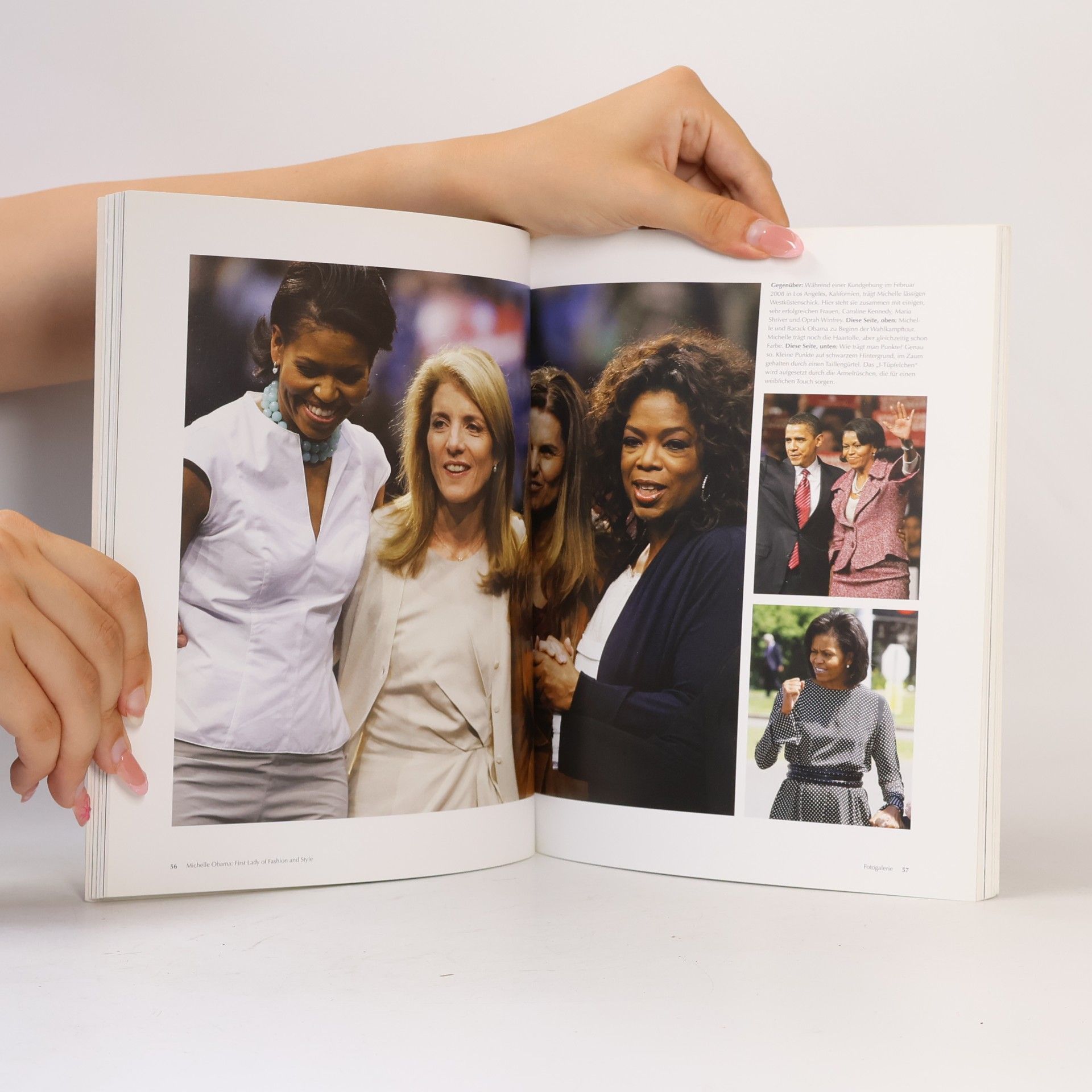 Susan Swimmer Michelle Obama. First Lady of Fashion and Style