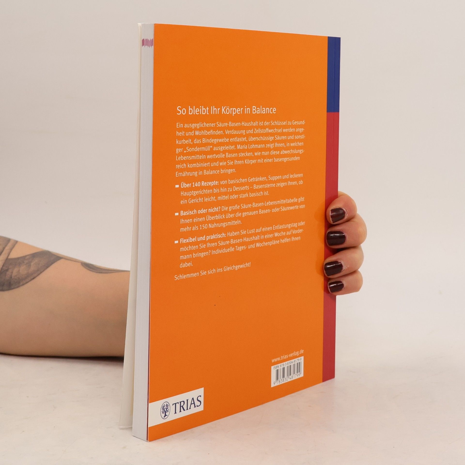 Maria Lohmann Das Säure-Basen Kochbuch
