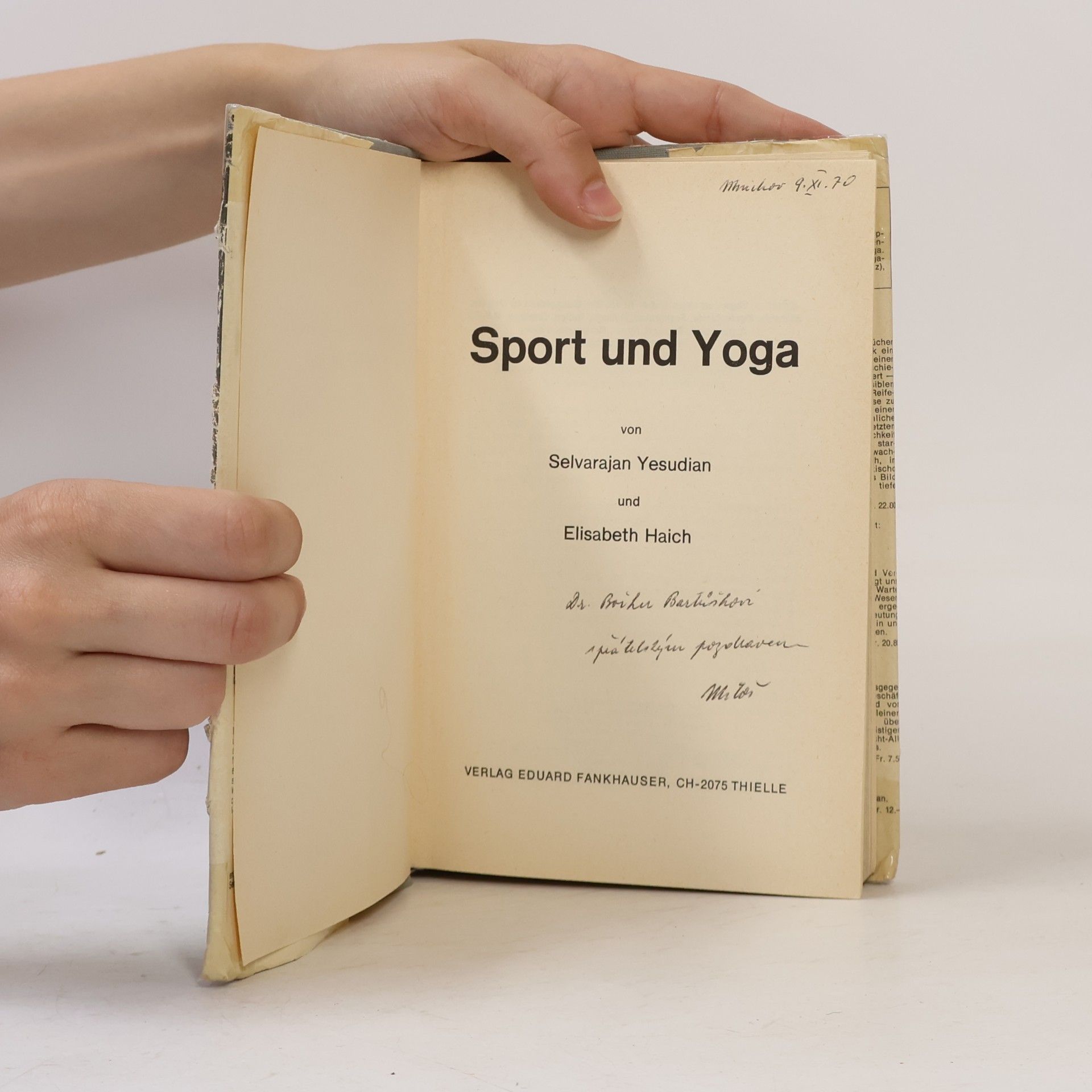 Selvarajan Yesudian Sport + Yoga