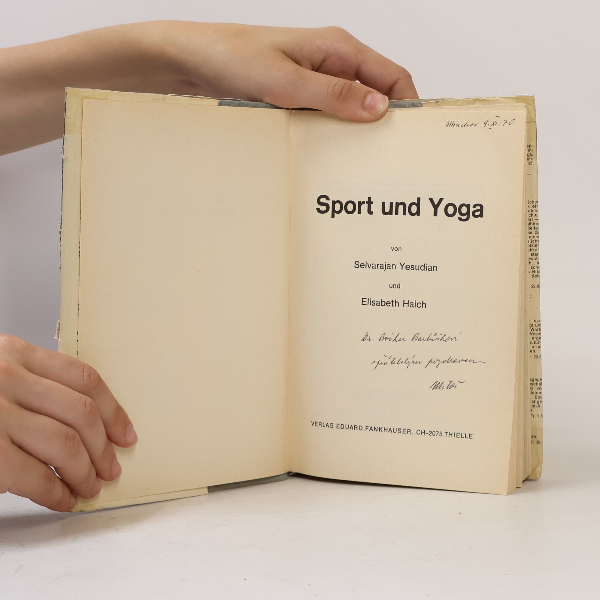Selvarajan Yesudian Sport + Yoga