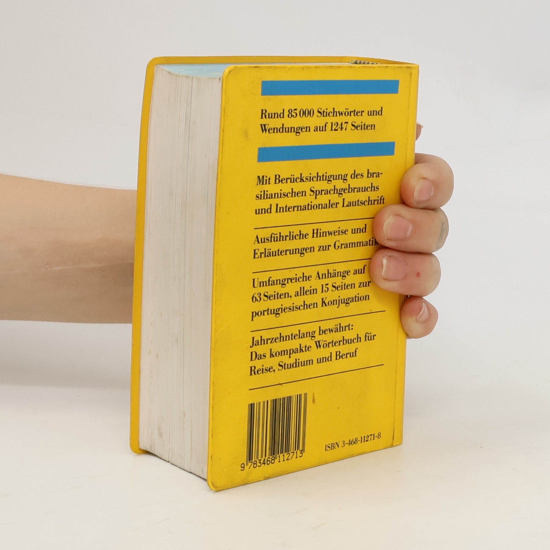 Langenscheidts Taschenwörterbuch der portugiesischen und deutschen Sprache