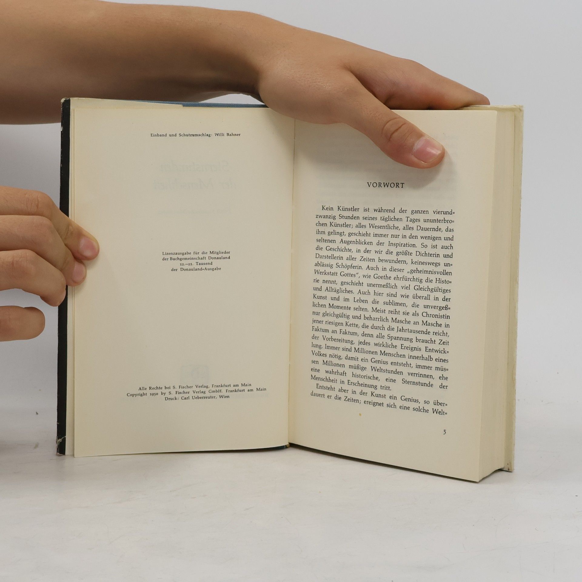 Stefan Zweig Sternstunden der Menschheit