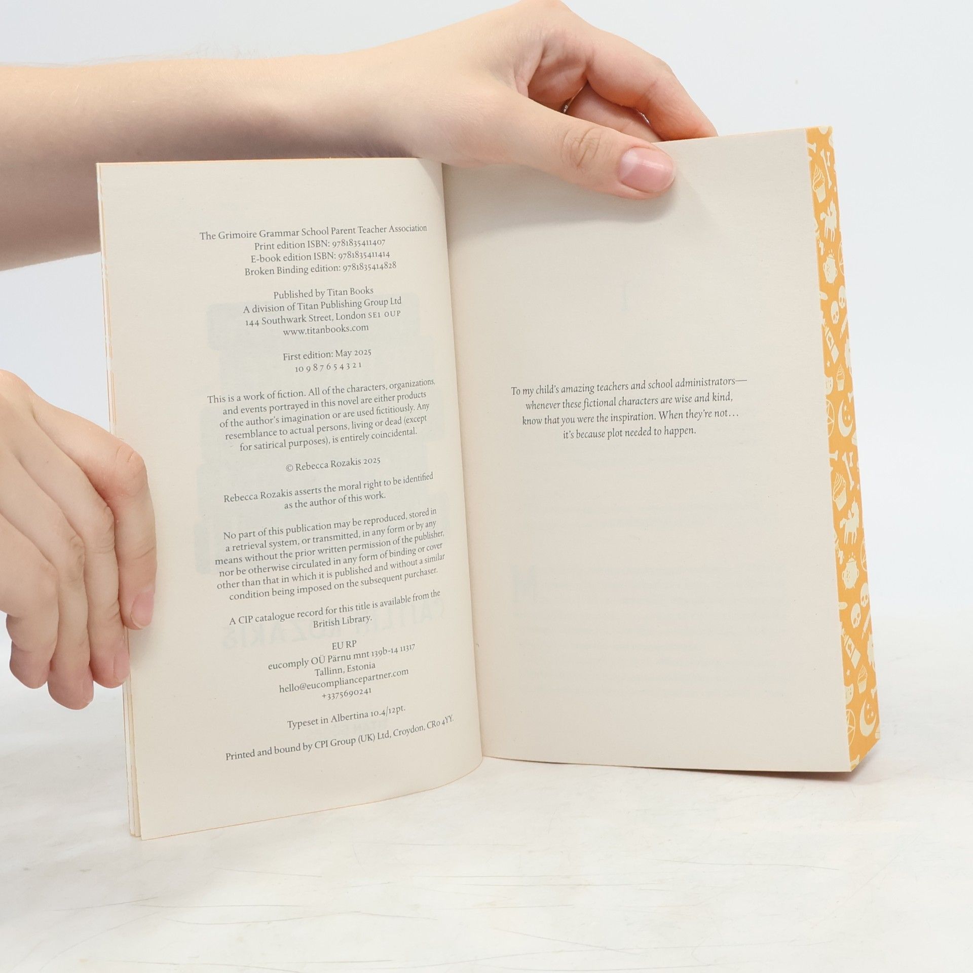 Caitlin Rozakis The Grimoire Grammar School Parent Teacher Association