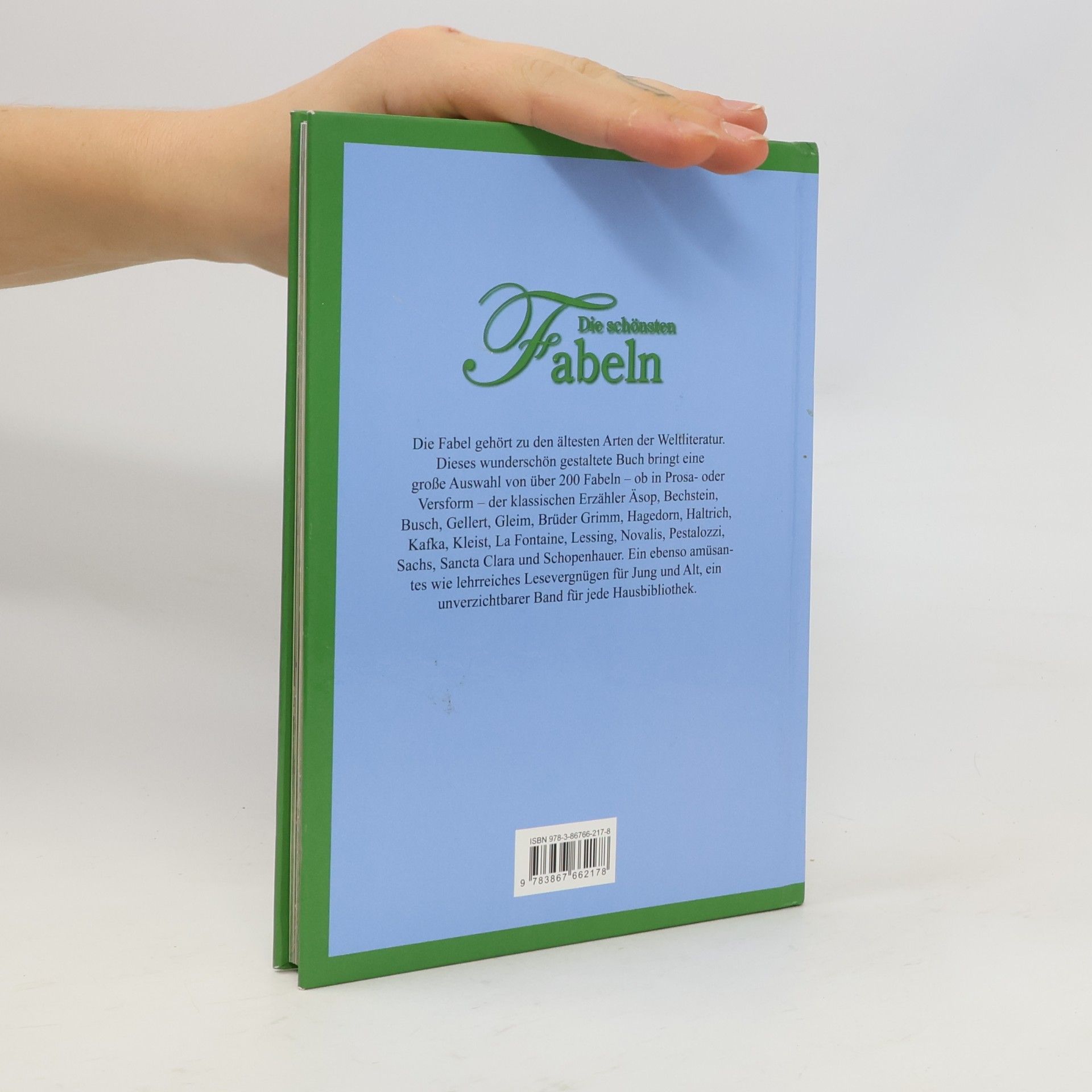 Fabian Asbeck Die schönsten Fabeln der klassischen Erzähler Äsop, Bechstein, Busch, Gellert, Gleim, Brüder Grimm, Hagedorn, Haltrich, Kafka, Kleist, La Fontaine, Lessing, Novalis, Pestalozzi, Sachs, Sancta Clara und Schopenhauer