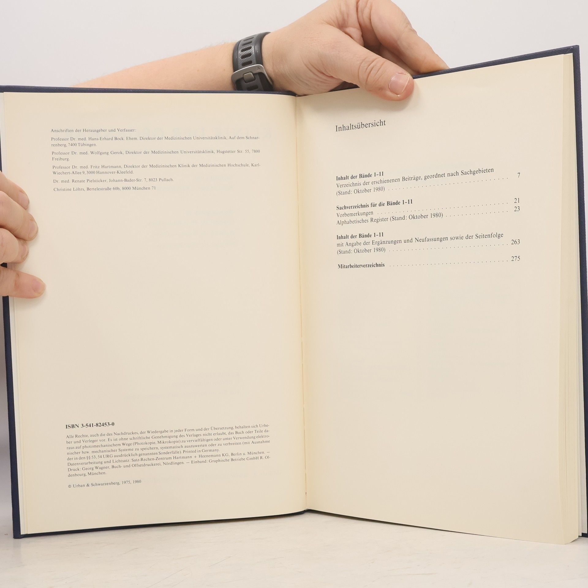 Christine Löhrs Klinik der Gegenwart: Handbuch der praktischen Medizin – Registerband