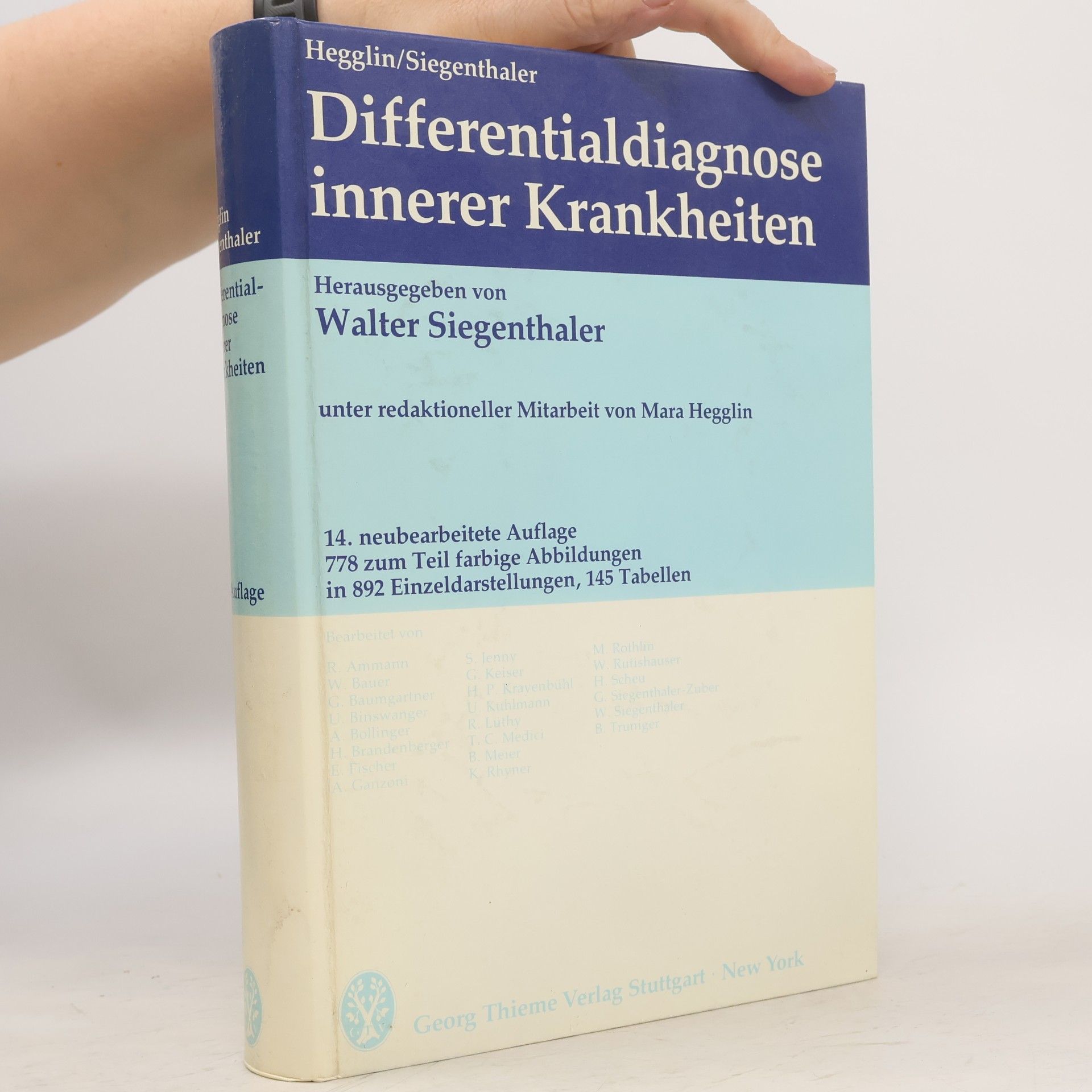 Robert Hegglin Differentialdiagnose innerer Krankheiten