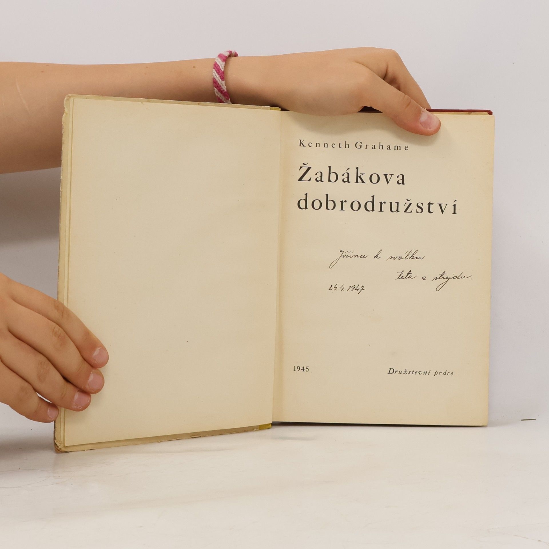 Kenneth Grahame Žabákova dobrodružství