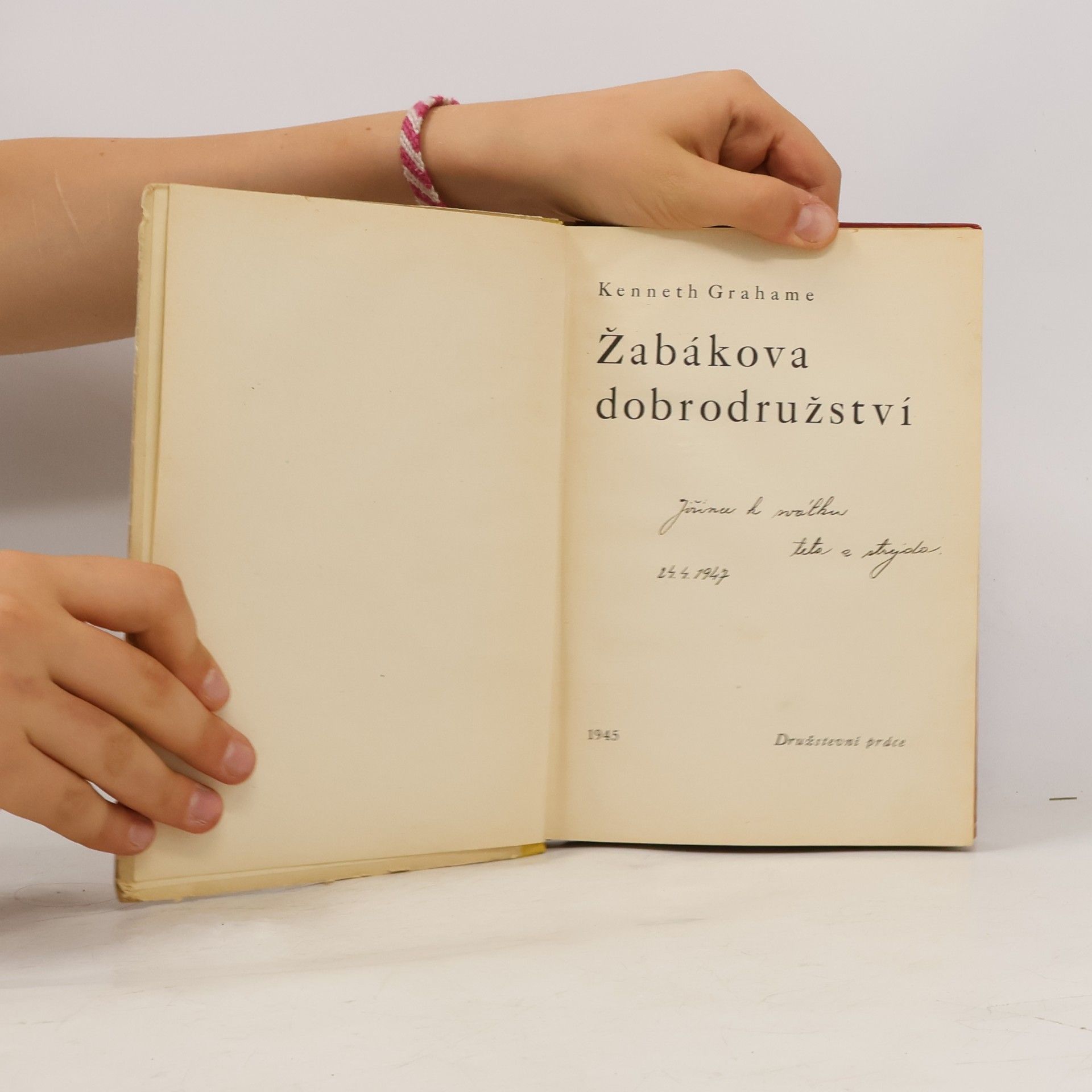 Kenneth Grahame Žabákova dobrodružství