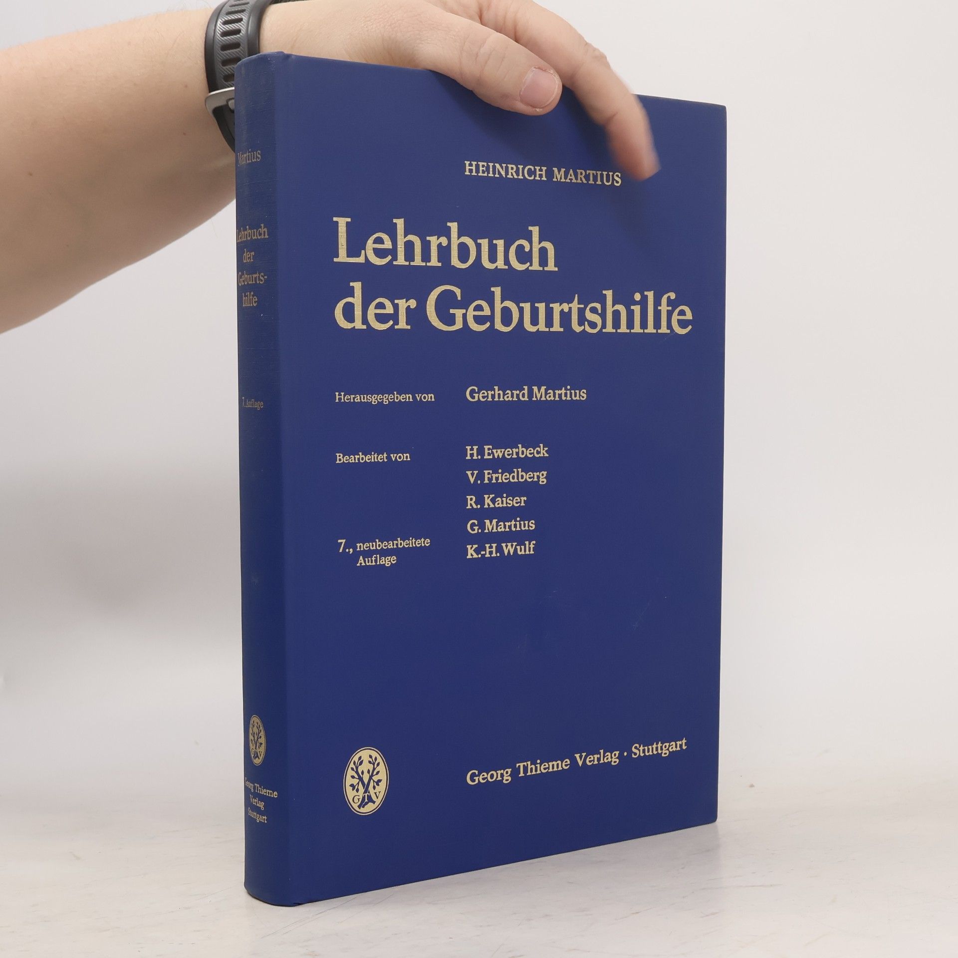 Heinrich Martius Lehrbuch der Geburtshilfe