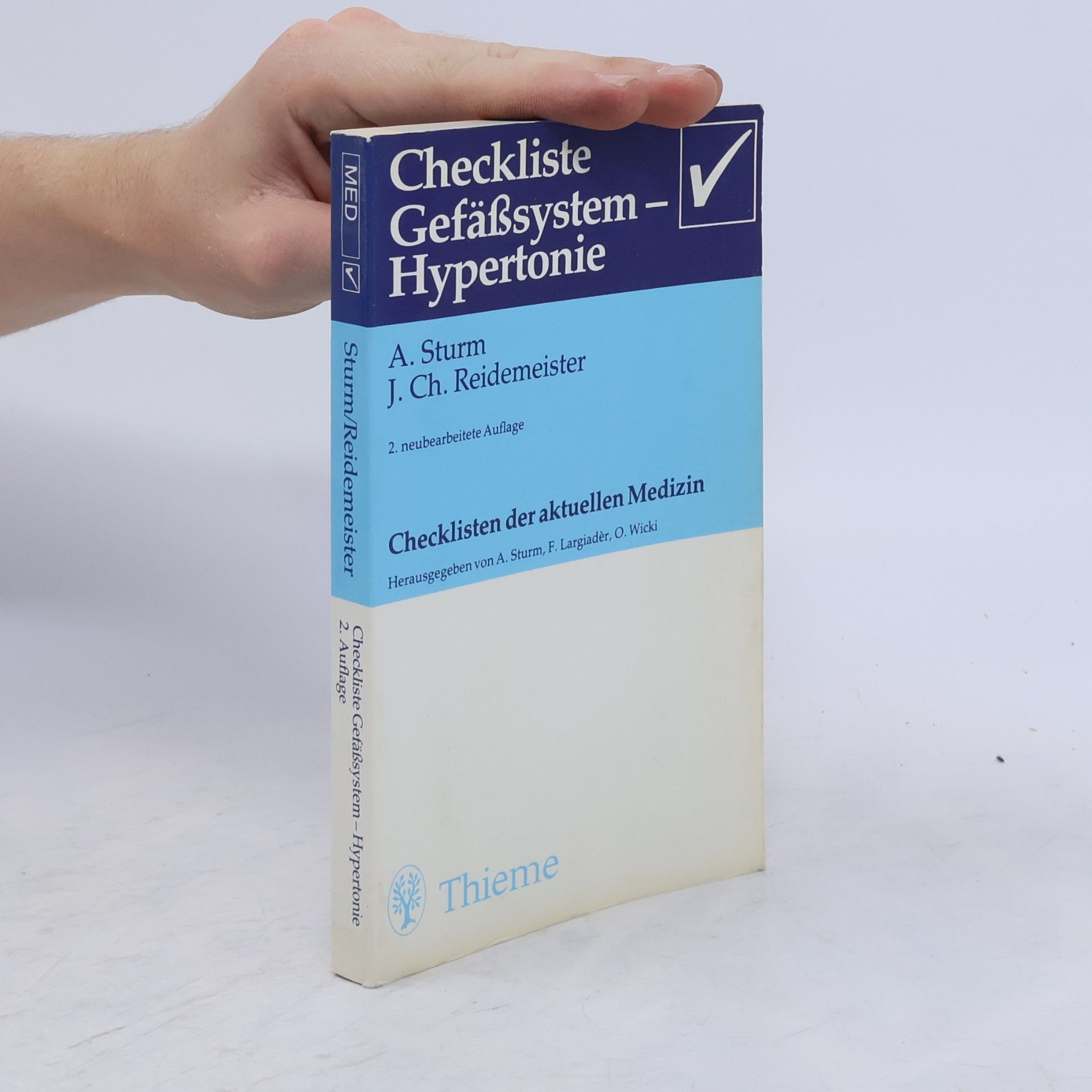 Alexander Sturm Checkliste Gefässsystem - Hypertonie