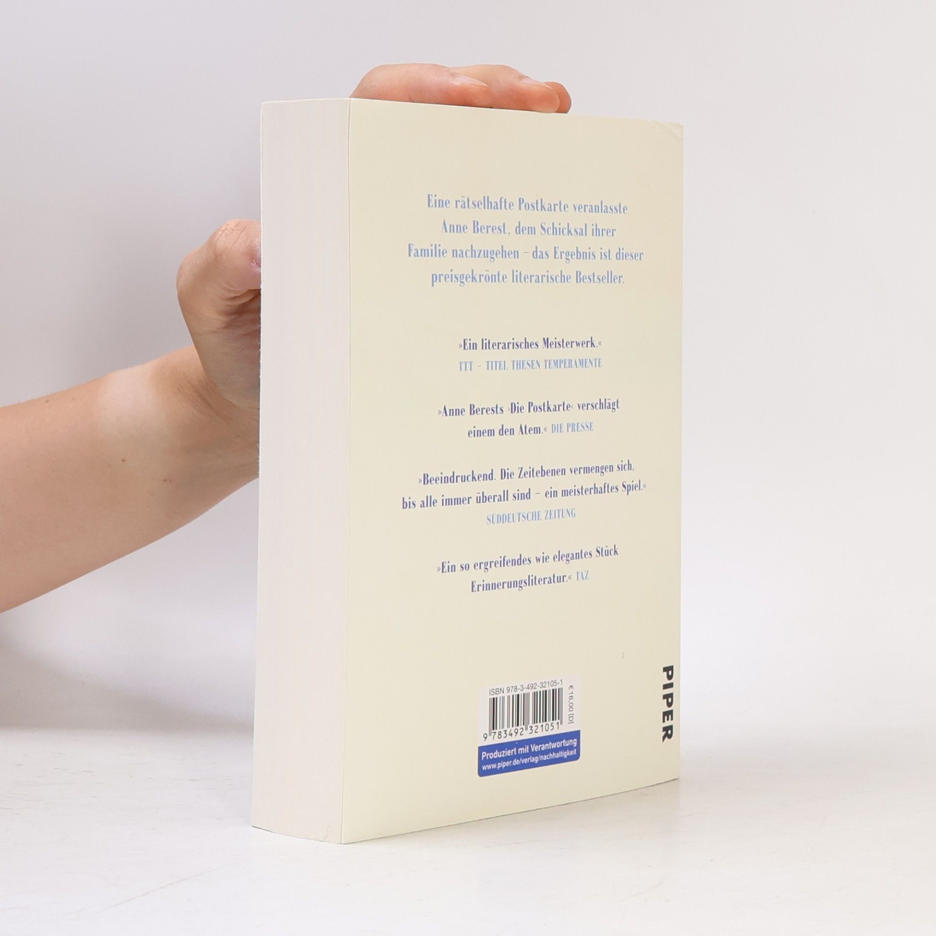 Anne Berest Die Postkarte