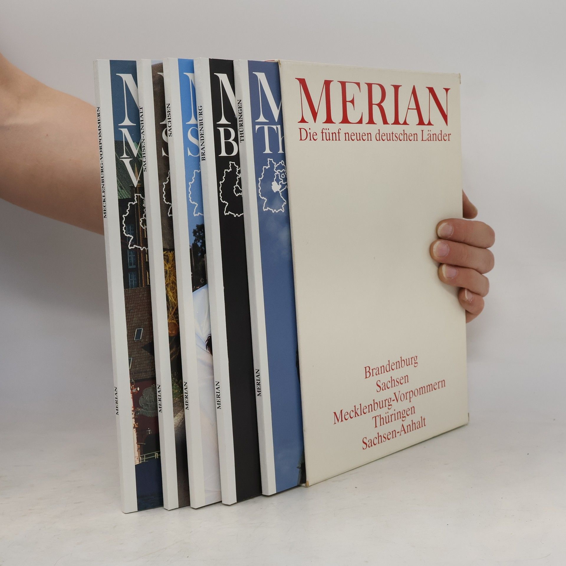 Auteurscollectief Merian: Die fünf neuen deutschen Länder