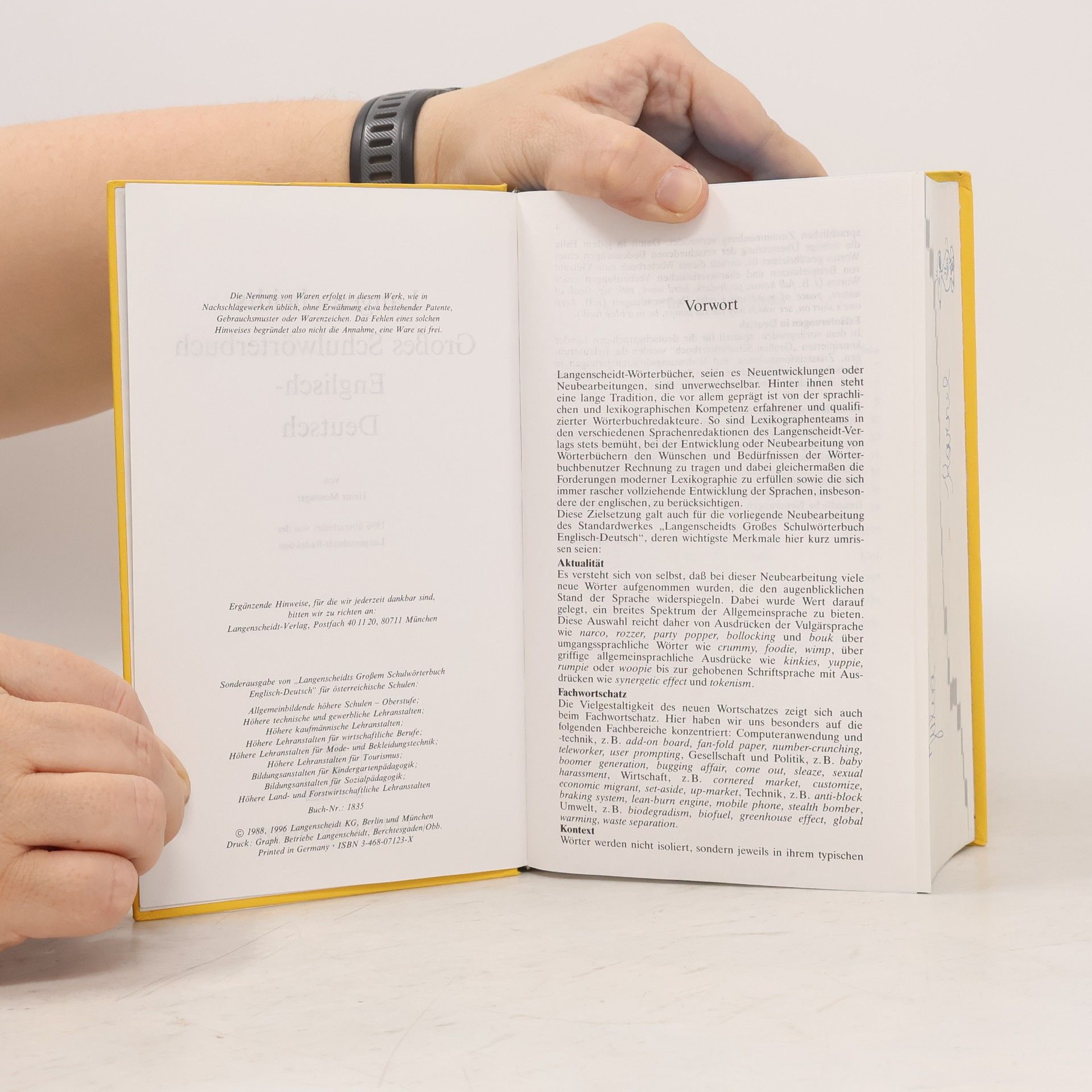 Autorenkollektiv Langenscheidts Großes Schulwörterbuch Englisch-Deutsch