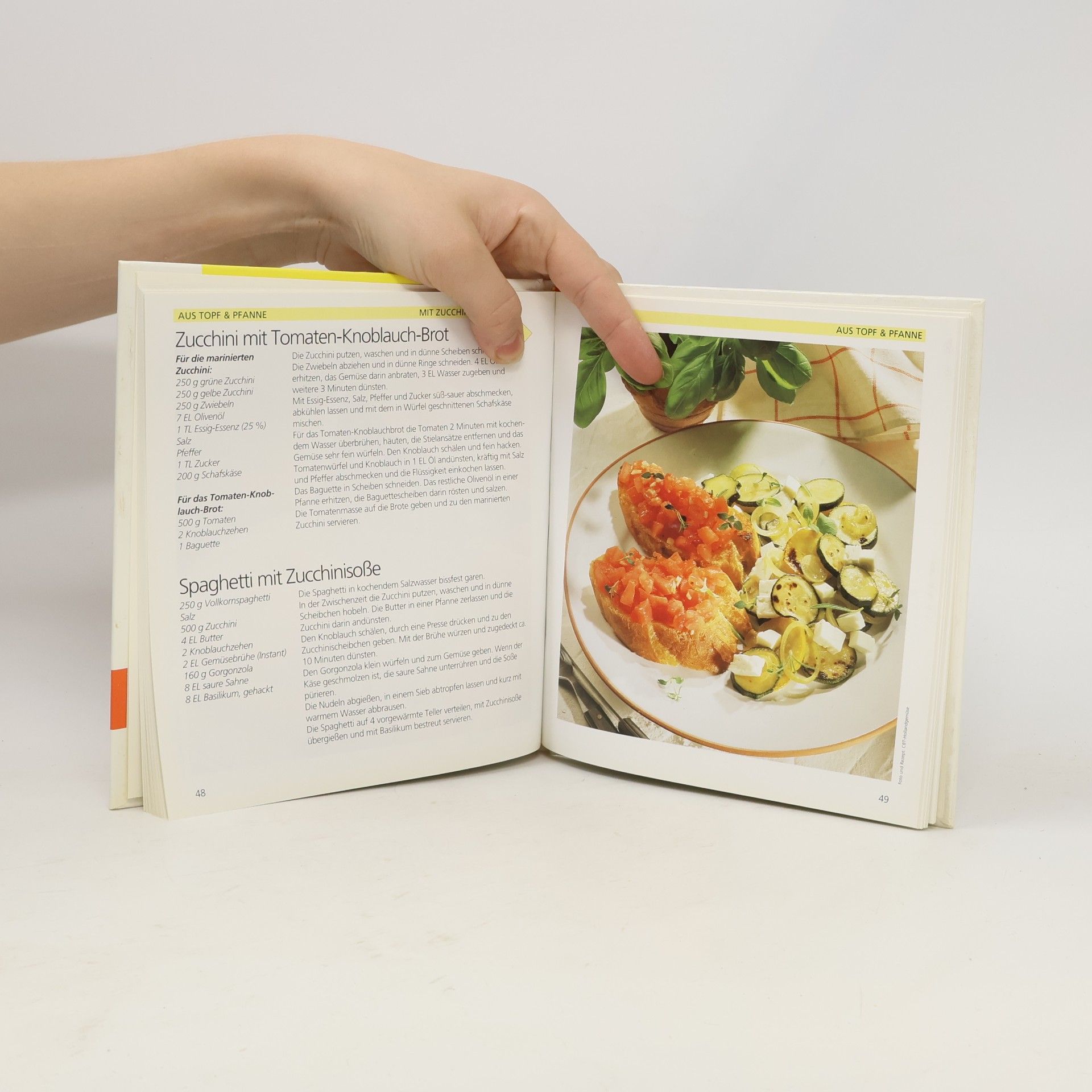Abwechslungsreiche und schmackhafte vegetarische Gerichte