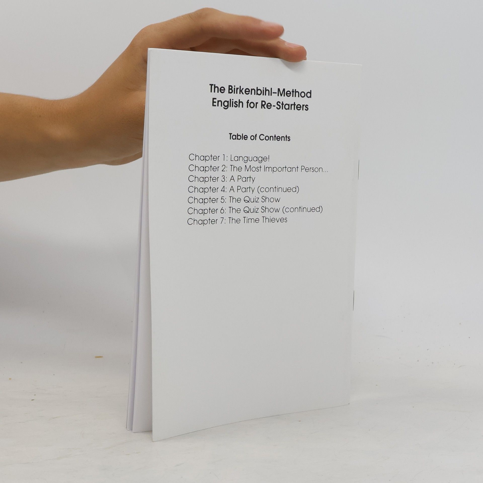 Vera Birkenbihl English for Re-Starters