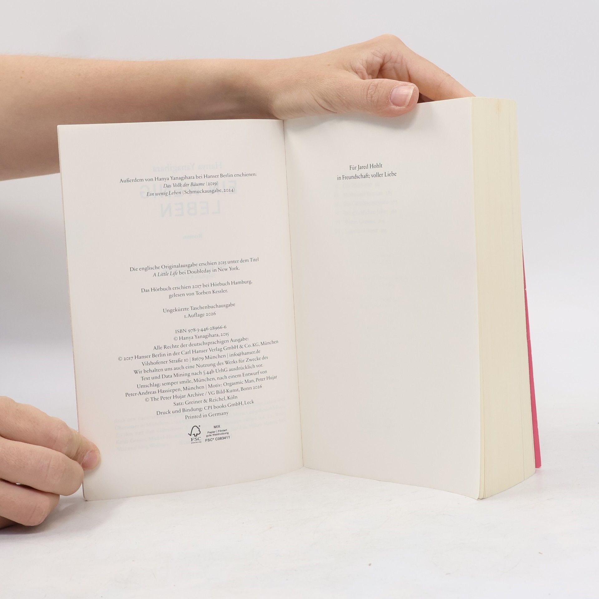 Hanya Yanagihara Ein wenig Leben: Roman