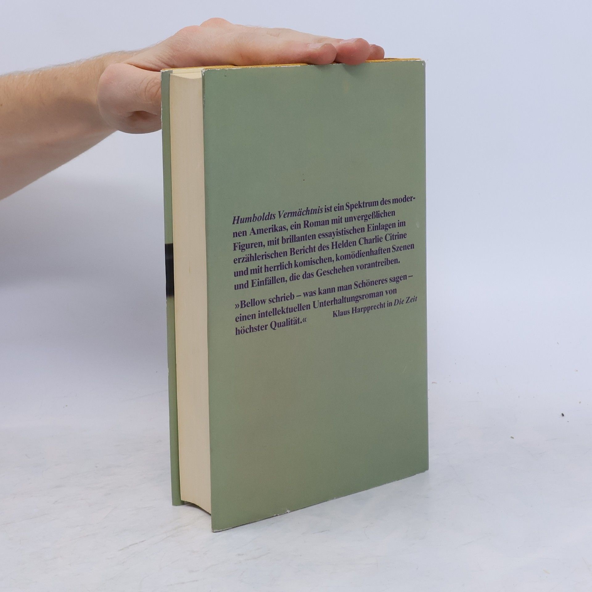 Saul Bellow Humboldts Vermächtnis