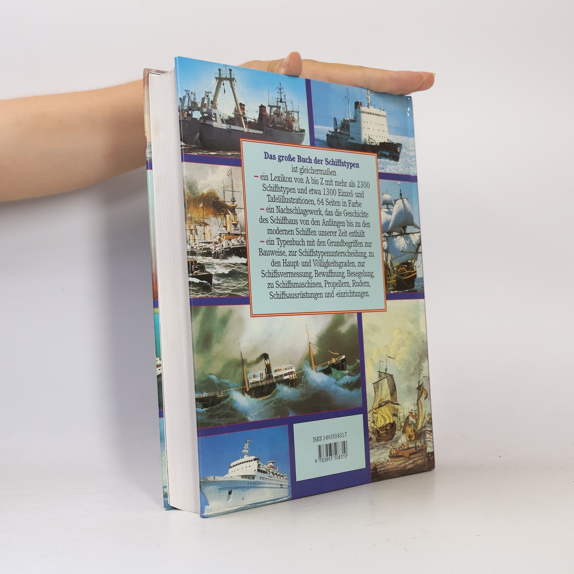 Alfred Dudszus Das große Buch der Schiffs Typen