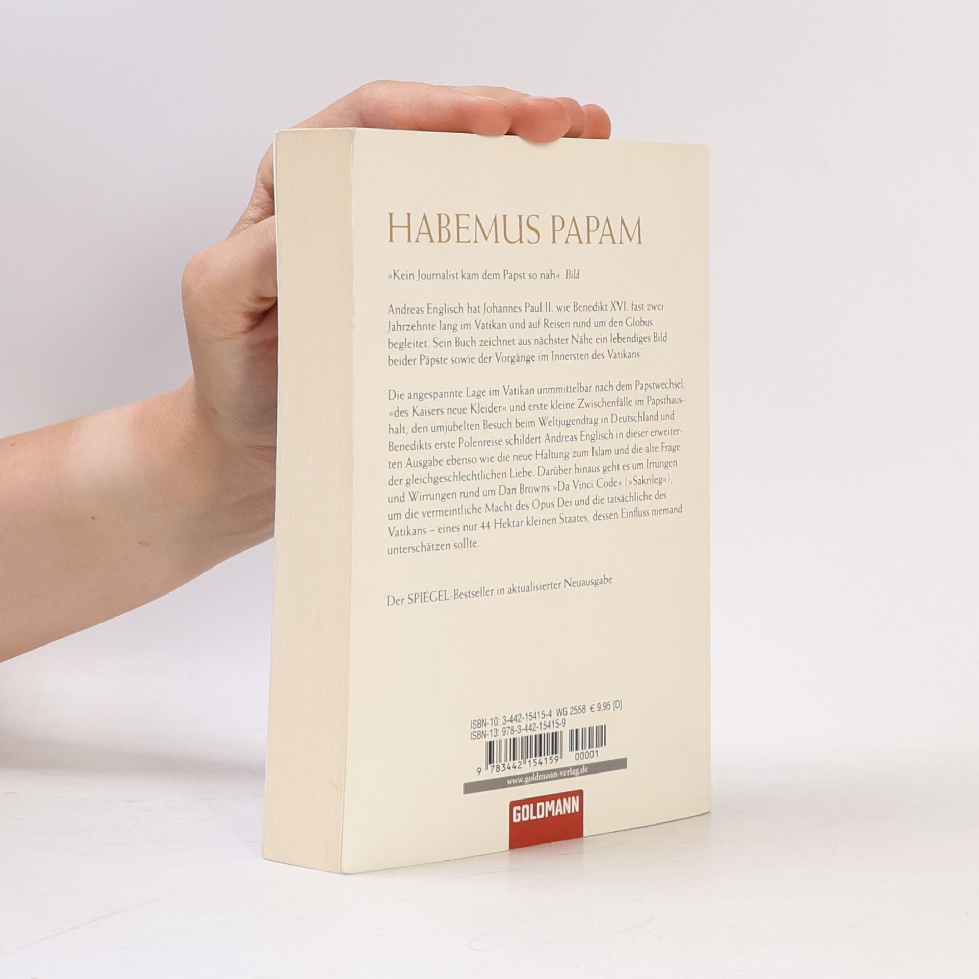 Andreas Englisch Habemus Papam. Der Wandel des Joseph Ratzinger