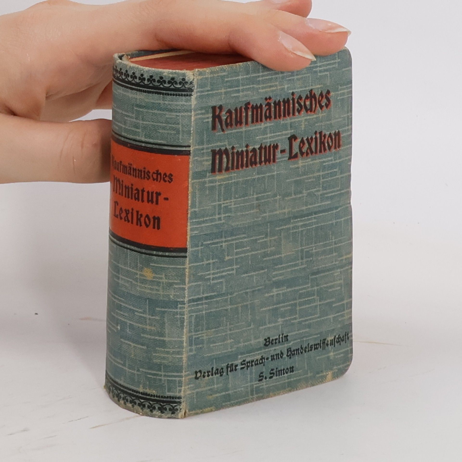 Paul Langenscheidt Kaufmännisches Miniatur-Lexikon