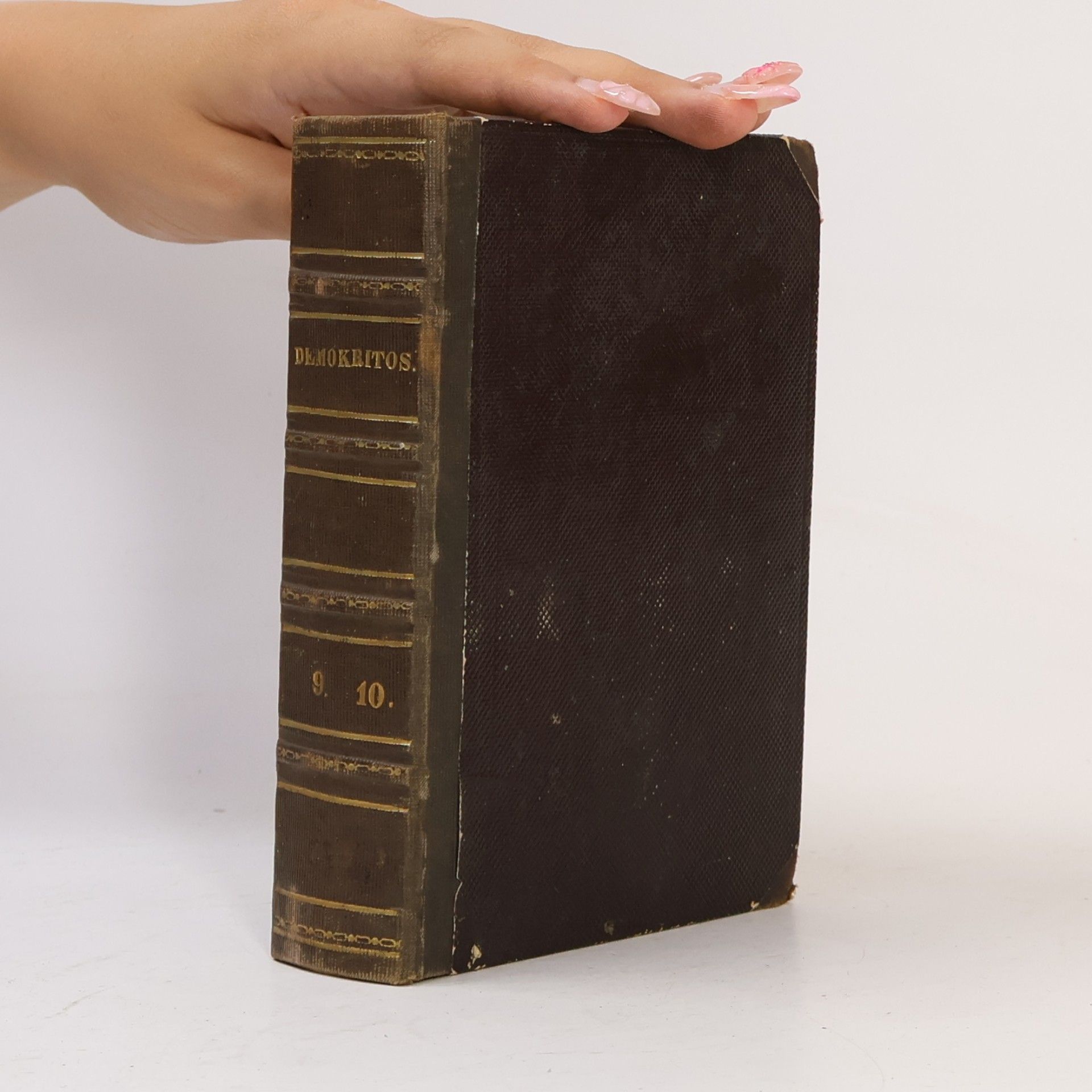 Karl Julius Weber Demokritos oder hinterlassene Papiere eines lachenden Philosophen 9-10
